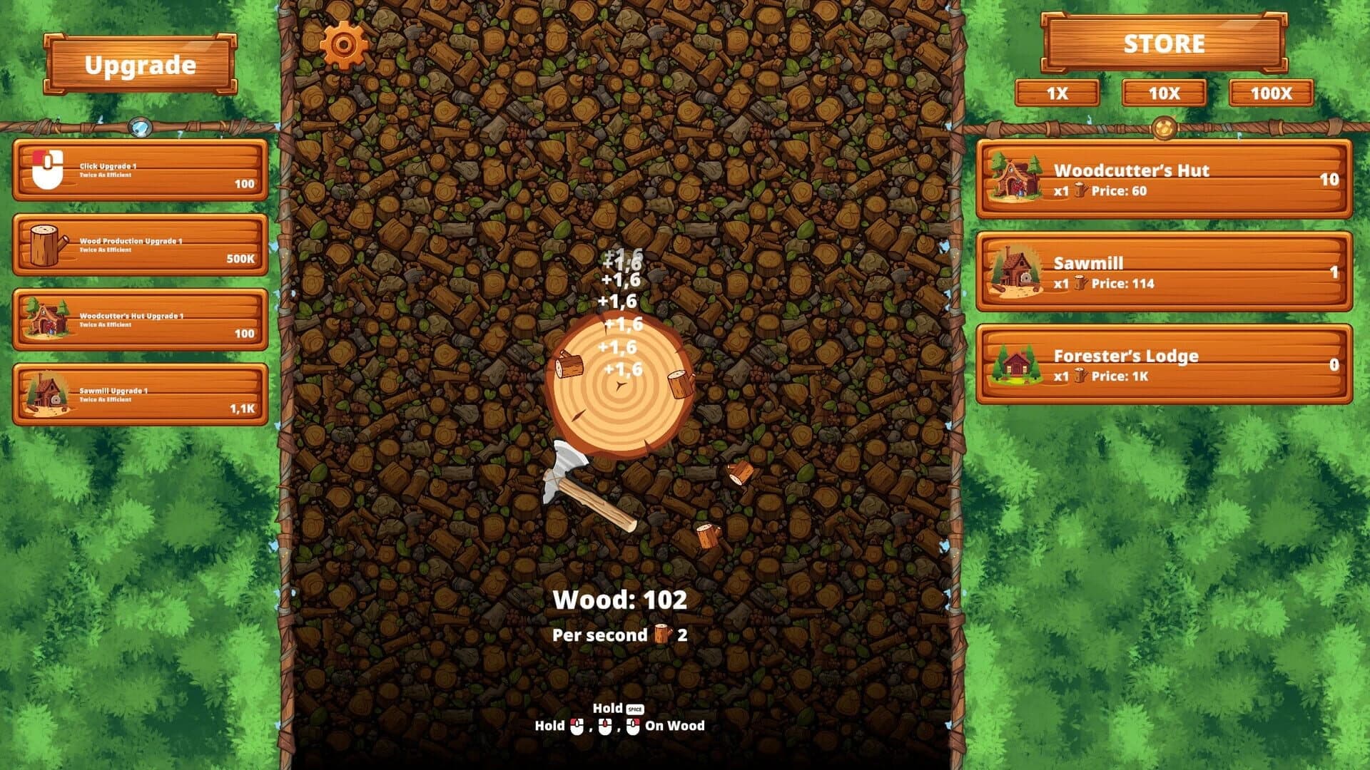 Wood Clicker screenshot 2