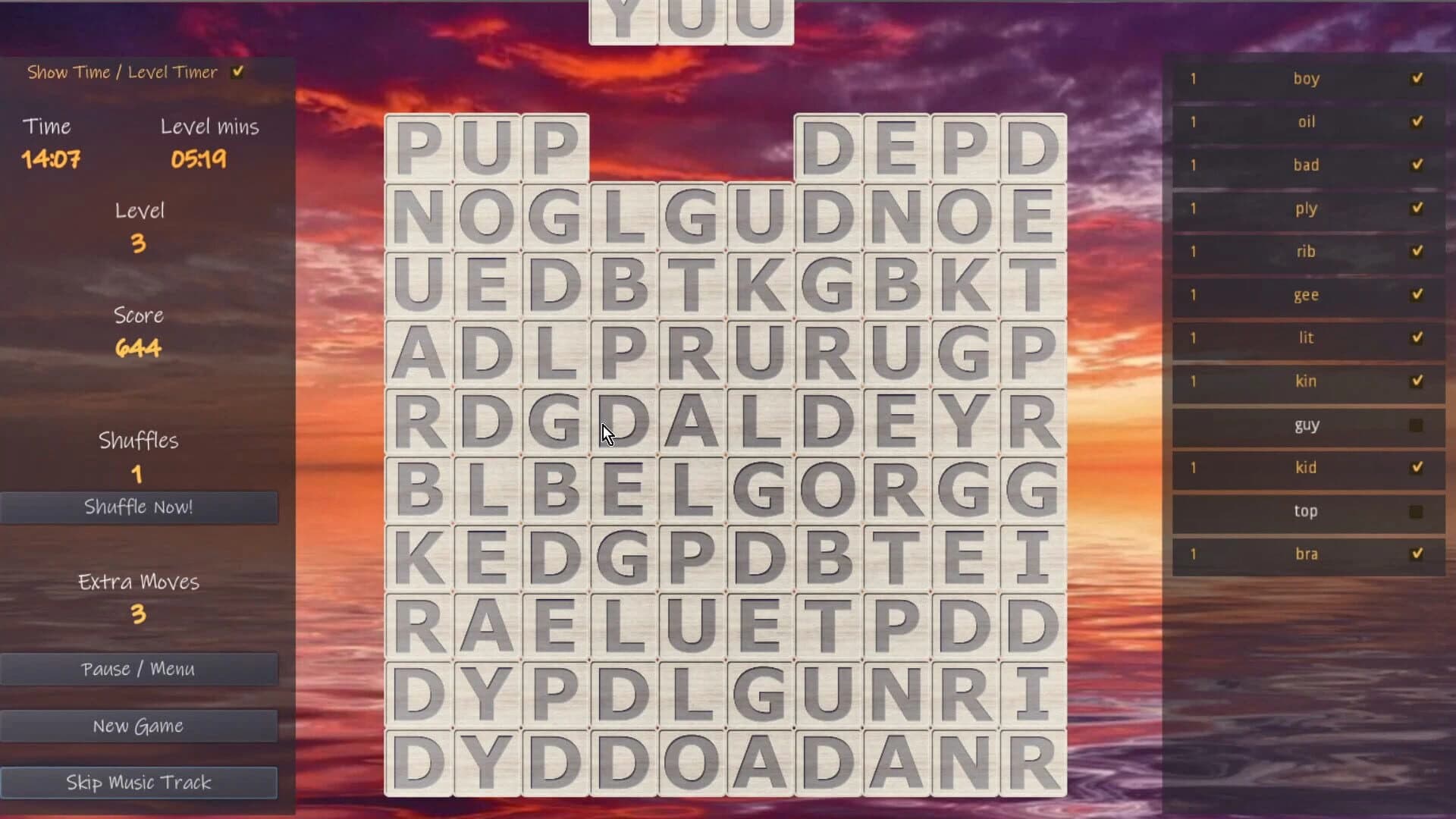 Word Hunt Fever screenshot 3