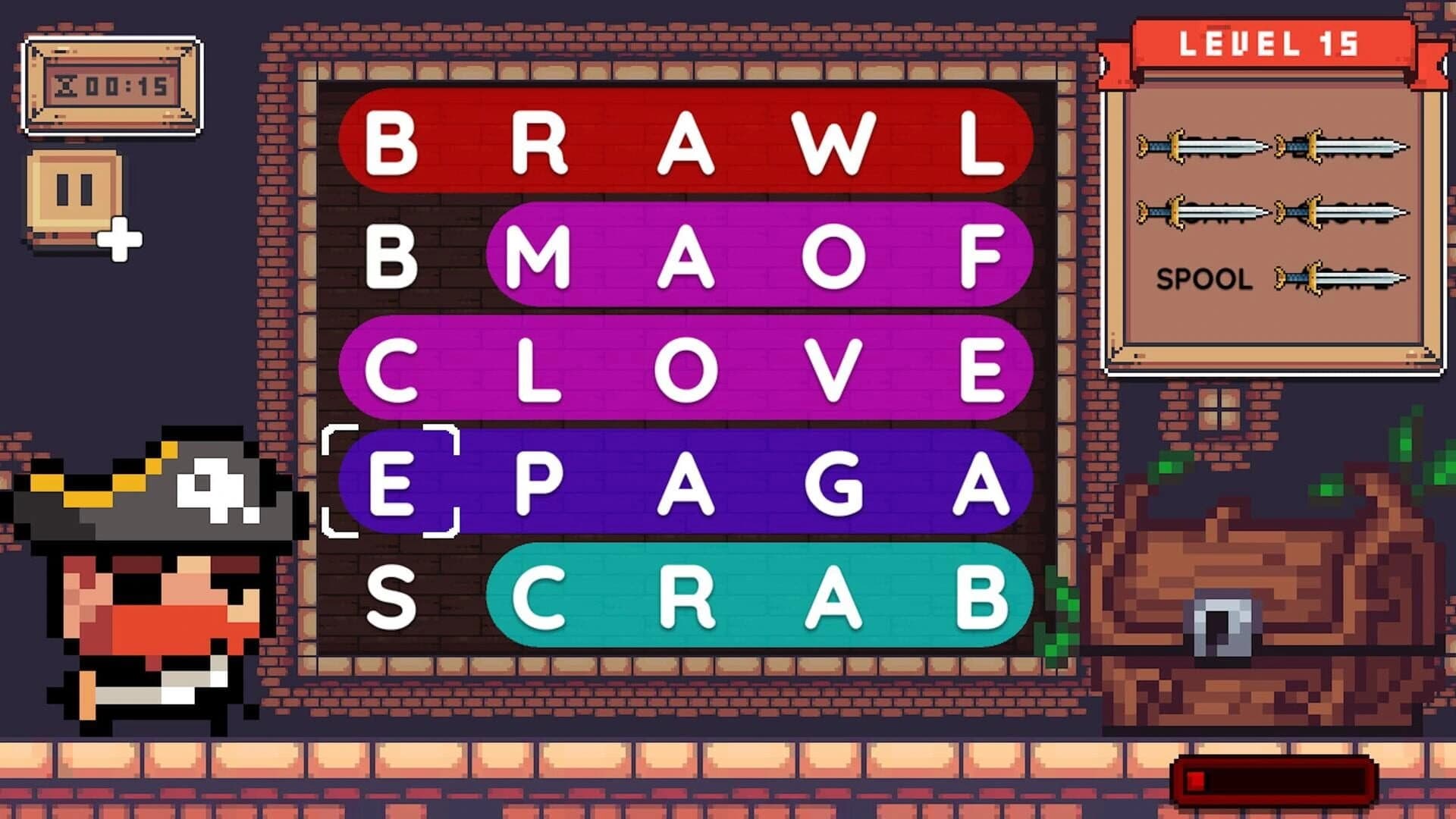 Word Quest Pirates screenshot 4
