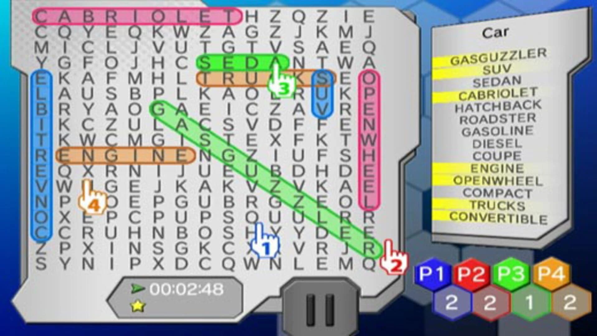 Word Searcher Deluxe screenshot 1