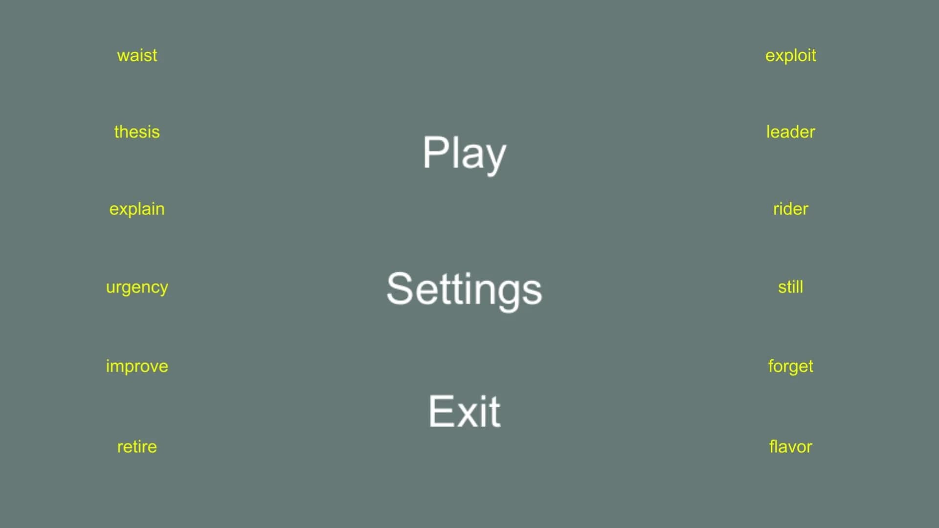 Word Typing Game screenshot 3