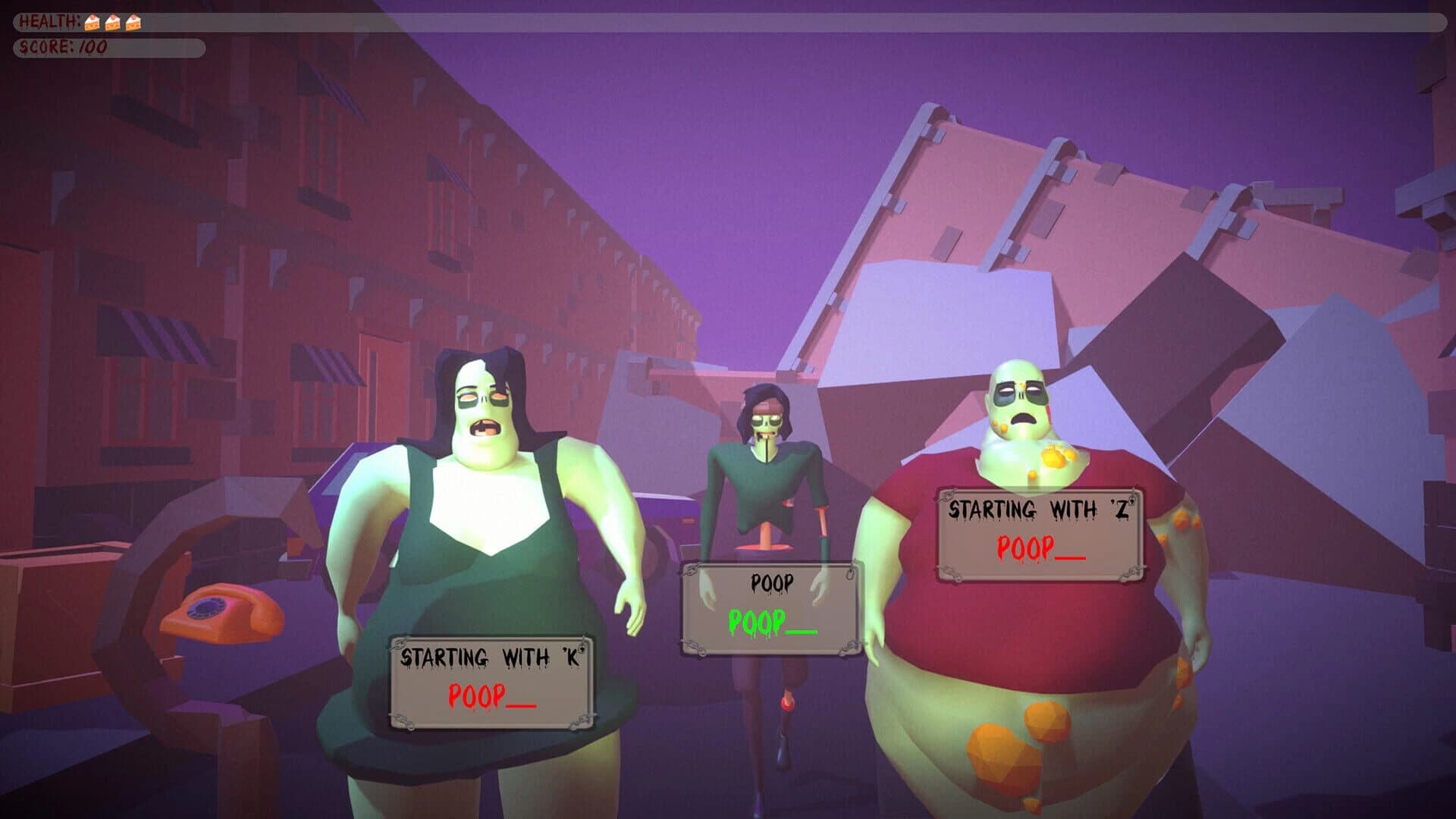 Word Warrior: Zombie Typocalypse screenshot 2