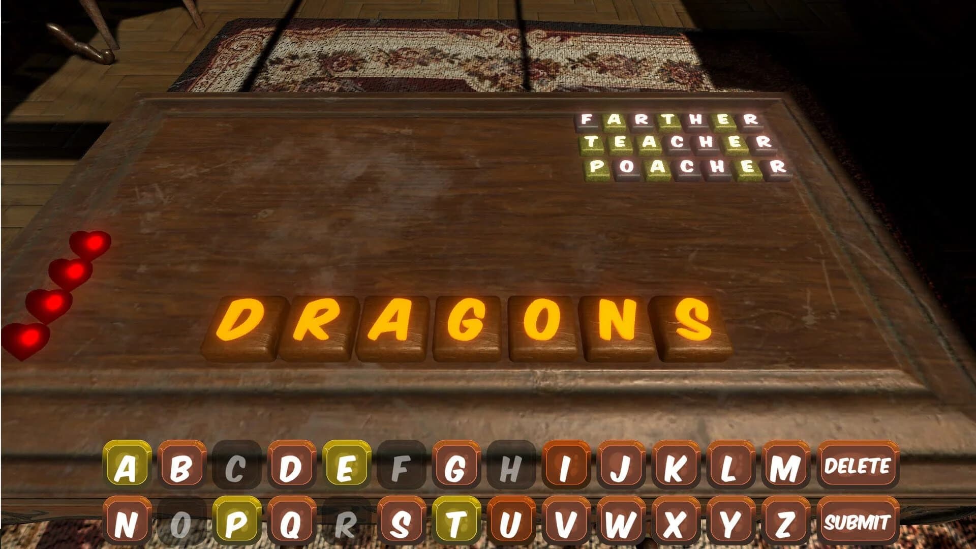 Wordish screenshot 1