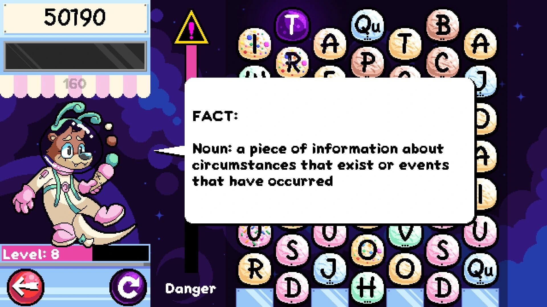 Wordscoop with Gelato the Otter screenshot 4