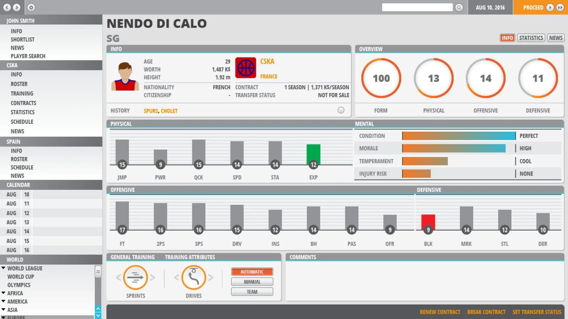 World Basketball Manager 2 screenshot 2
