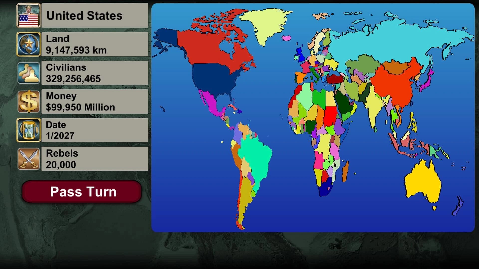 World Empire 2027 screenshot 1
