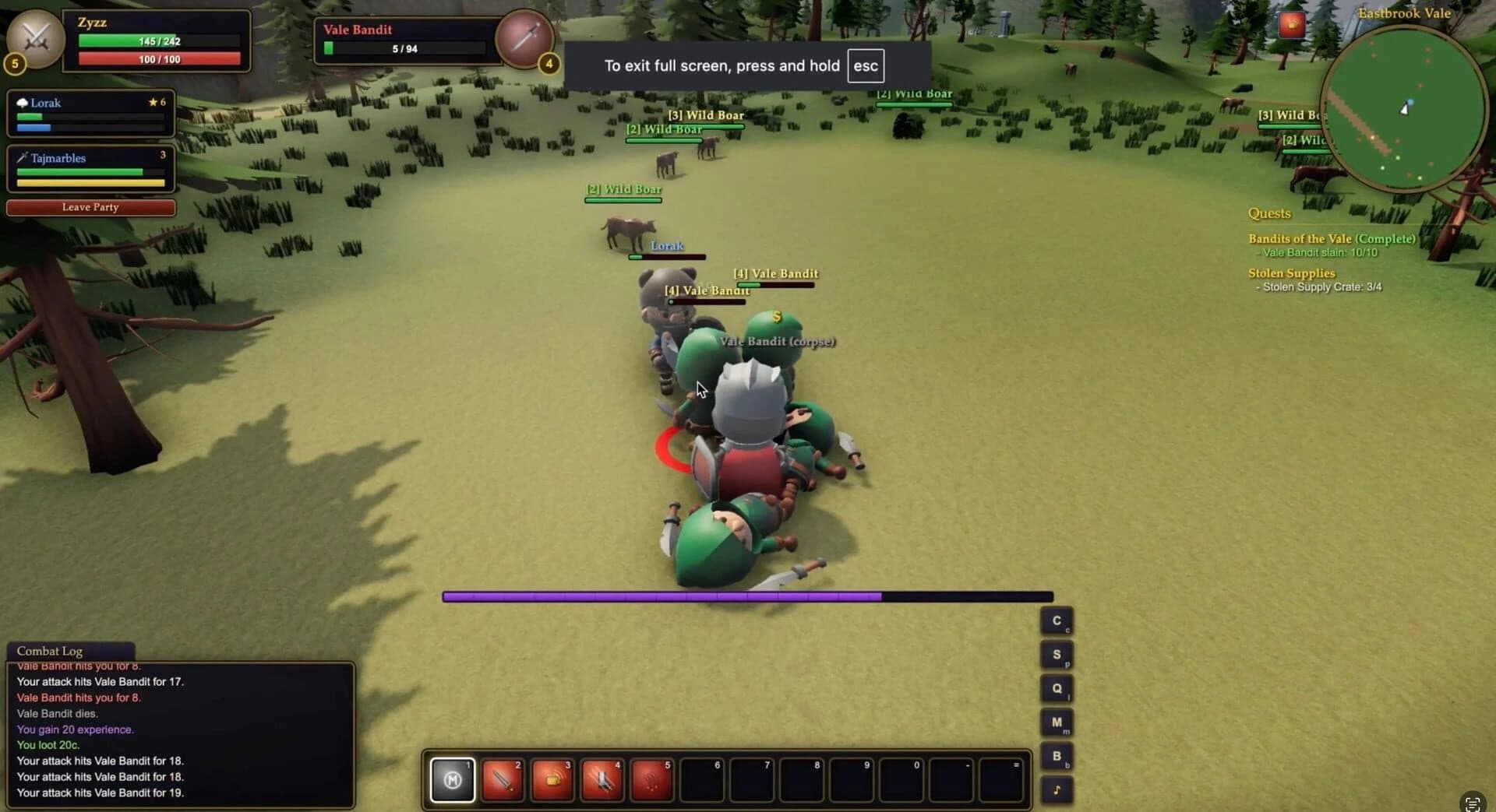 World of Claudecraft screenshot 3