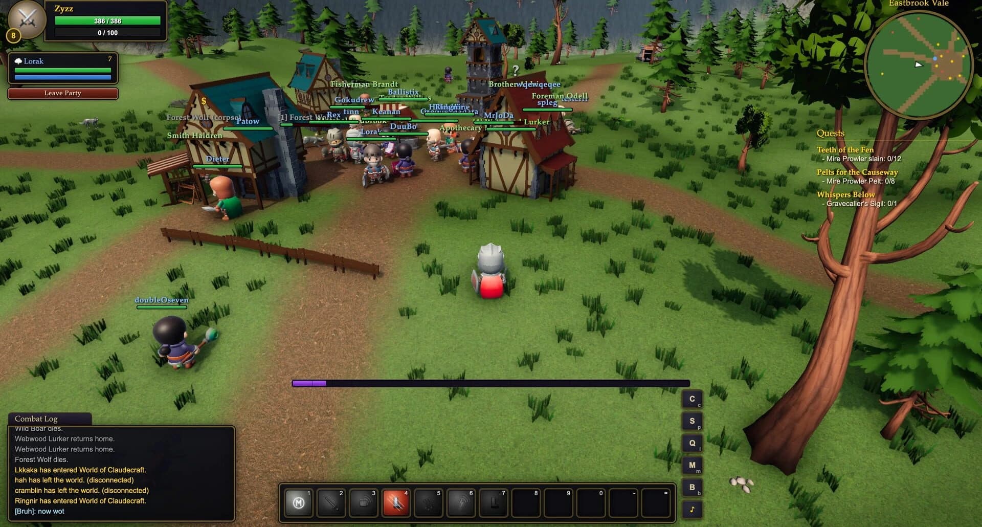 World of Claudecraft screenshot 6