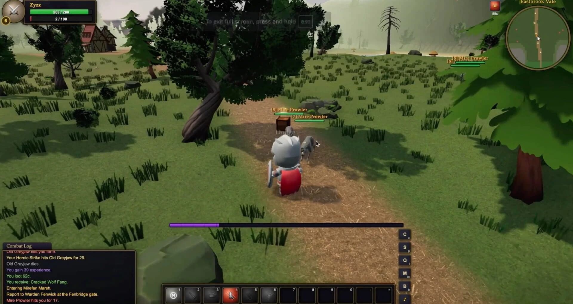 World of Claudecraft screenshot 4