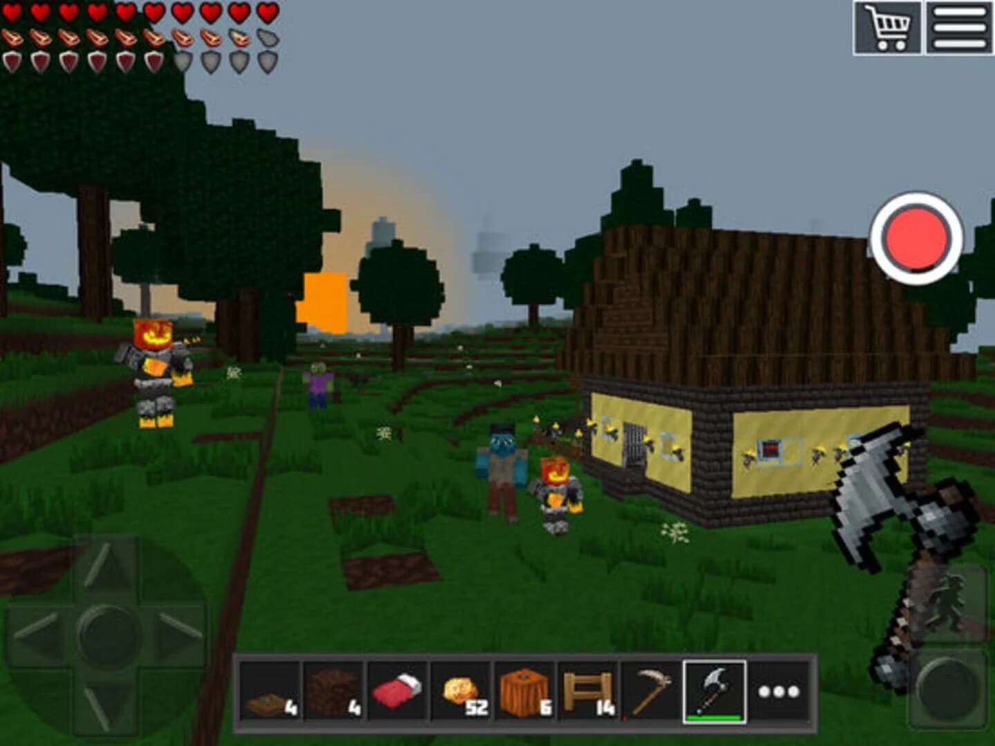World of Cubes Survival Craft screenshot 1