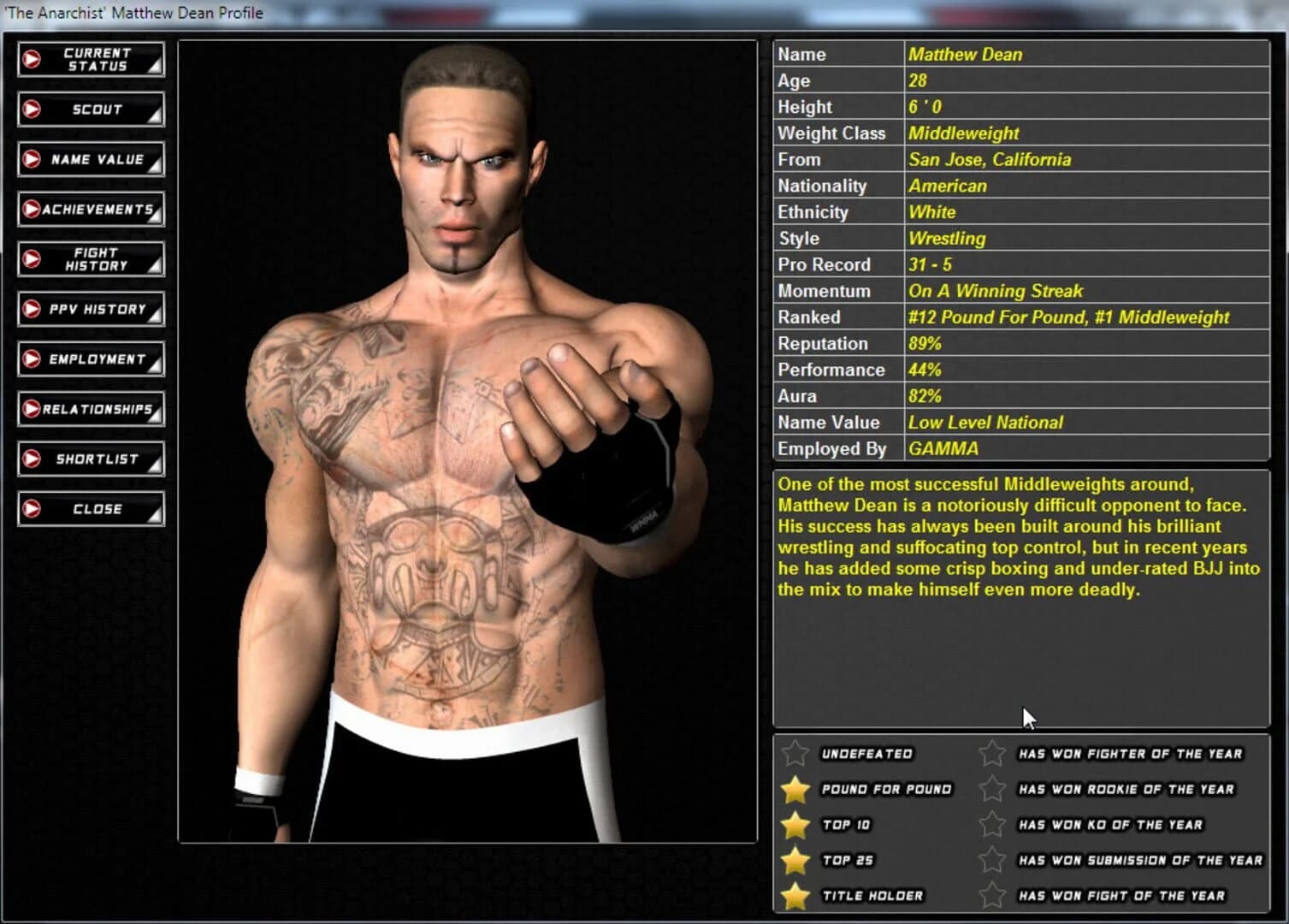 World of Mixed Martial Arts 3 screenshot 3
