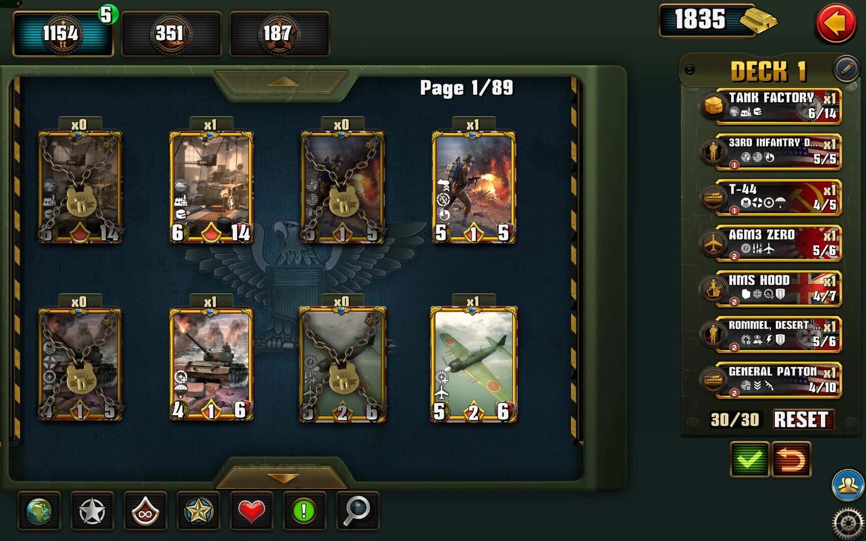 World War II: TCG screenshot 2