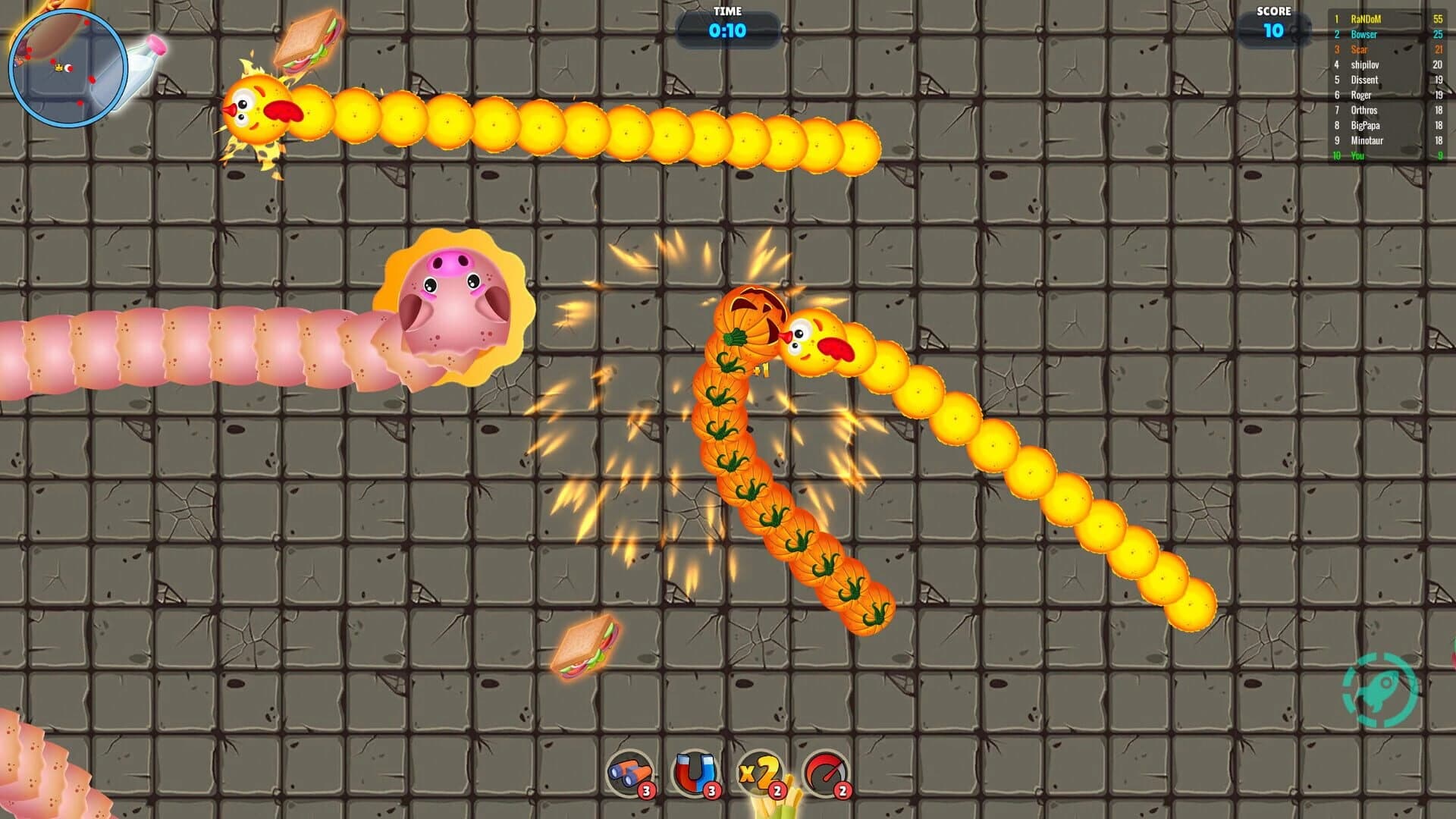 Worm Wars screenshot 3