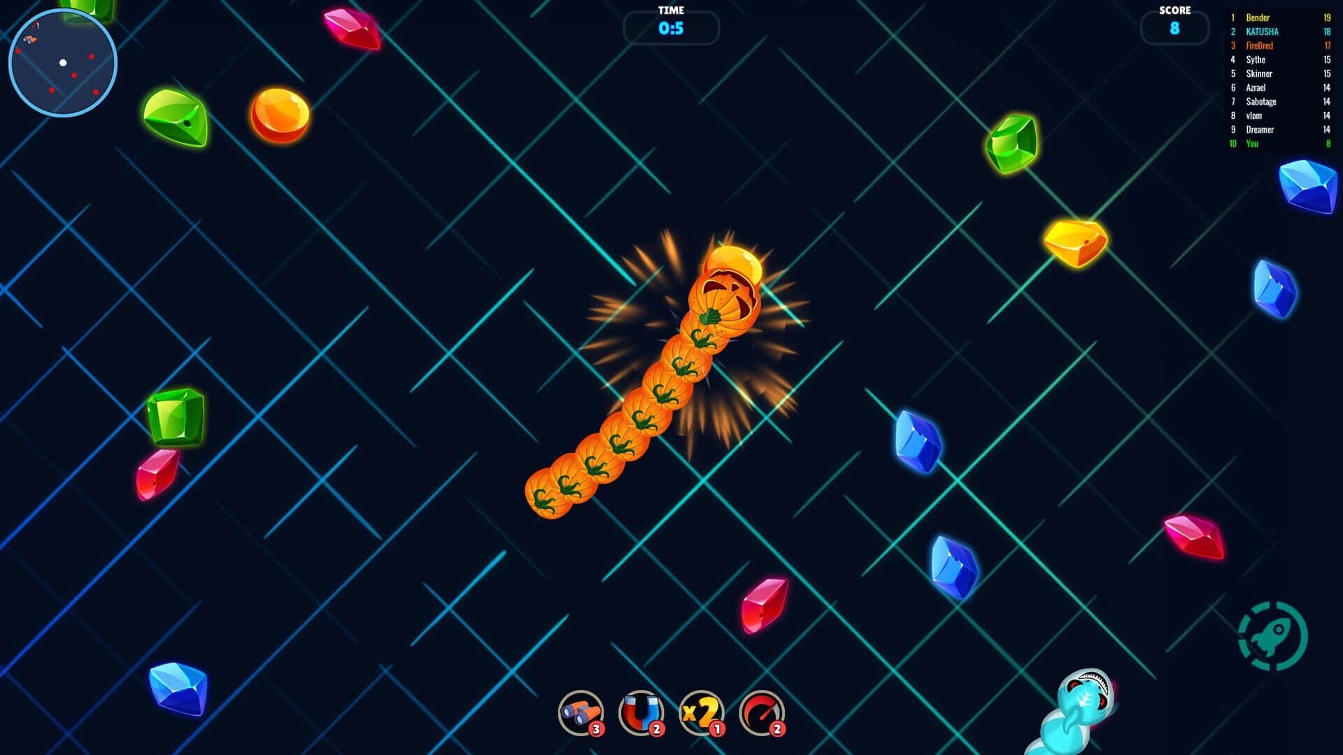 Worm Wars screenshot 1