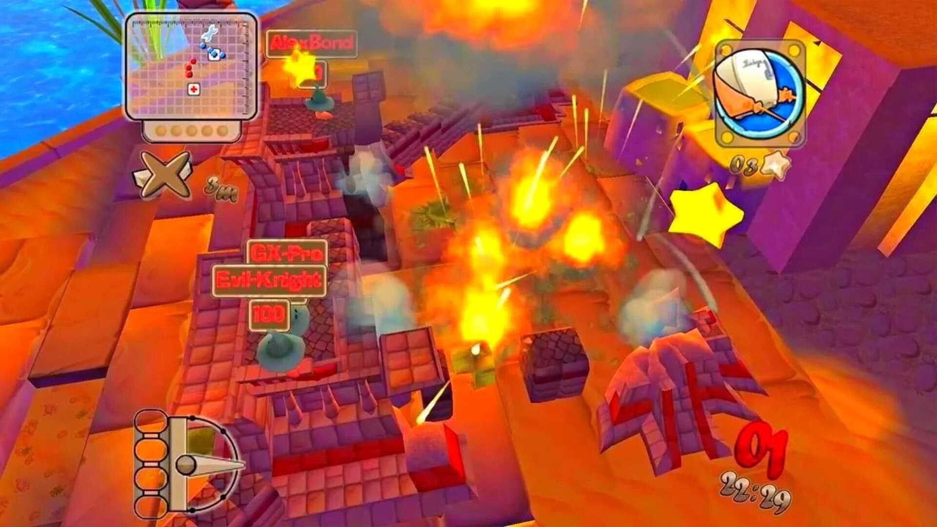Worms Forts: Under Siege screenshot 3