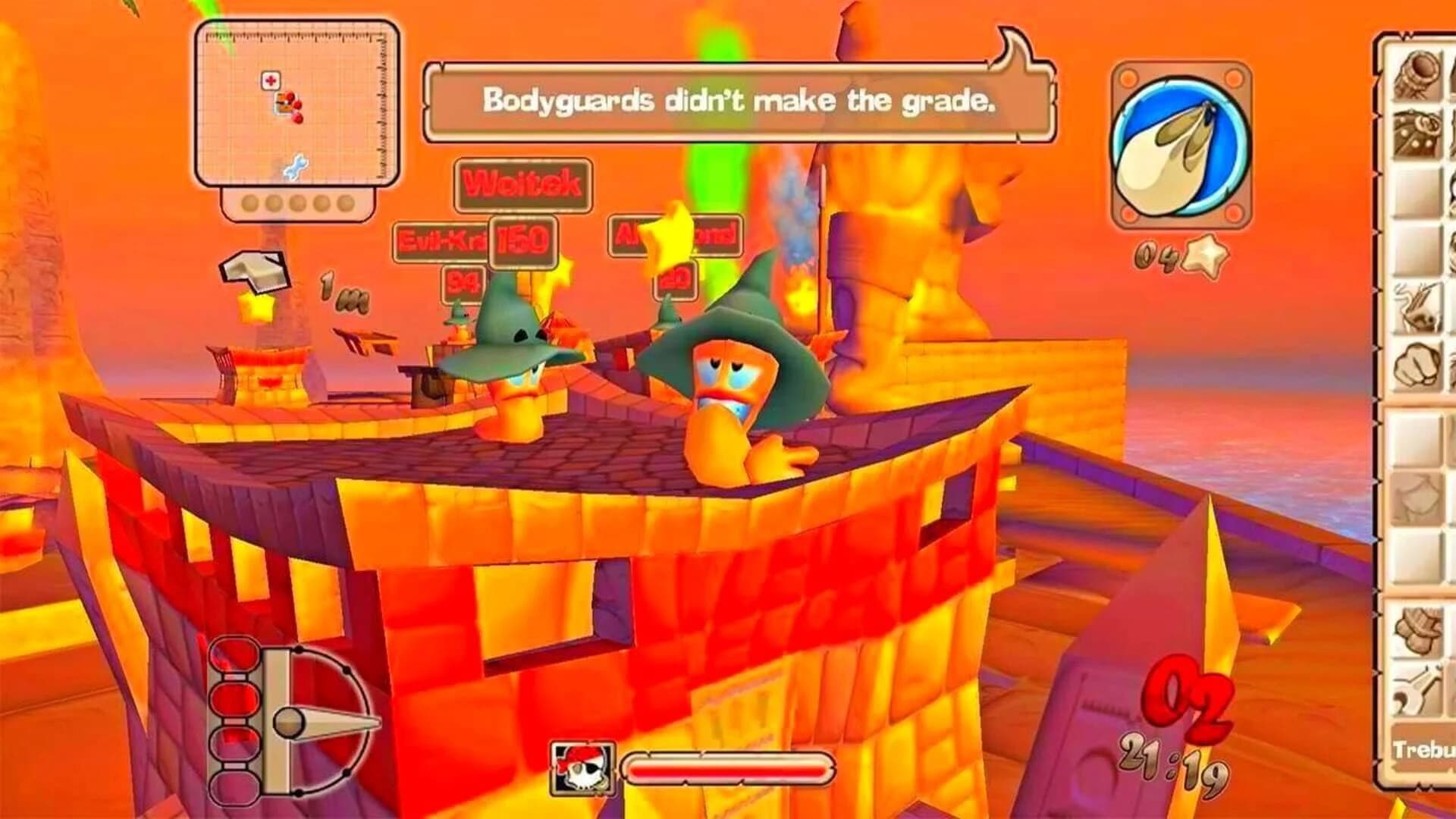 Worms Forts: Under Siege screenshot 2