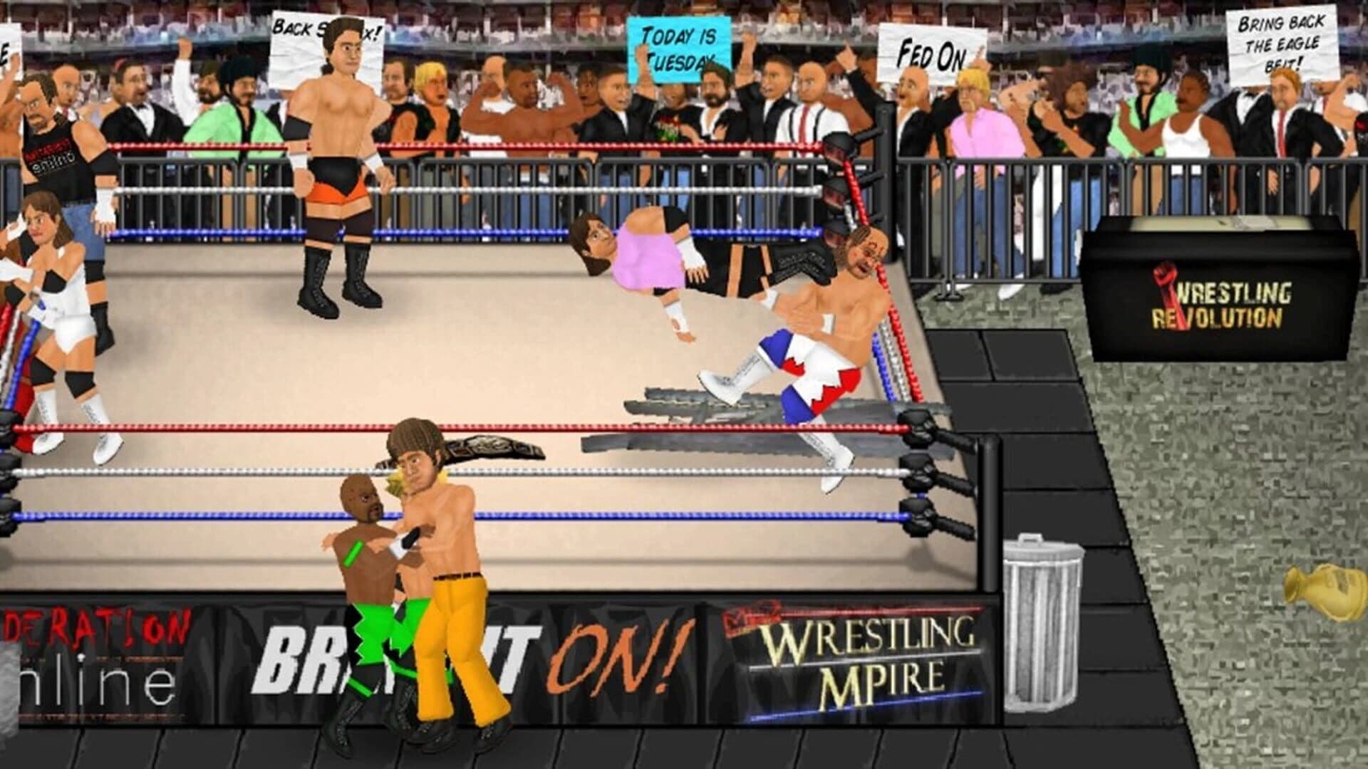 Wrestling Revolution 2D screenshot 1