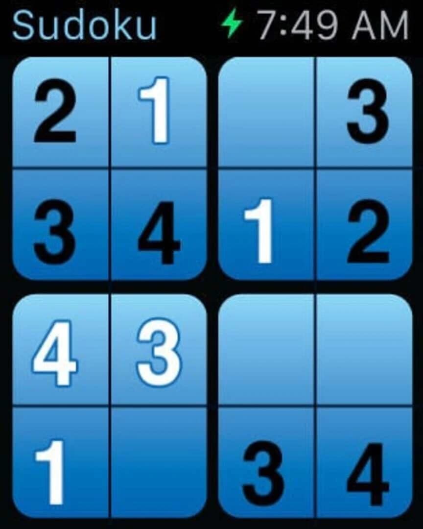 Wrist Sudoku screenshot 1