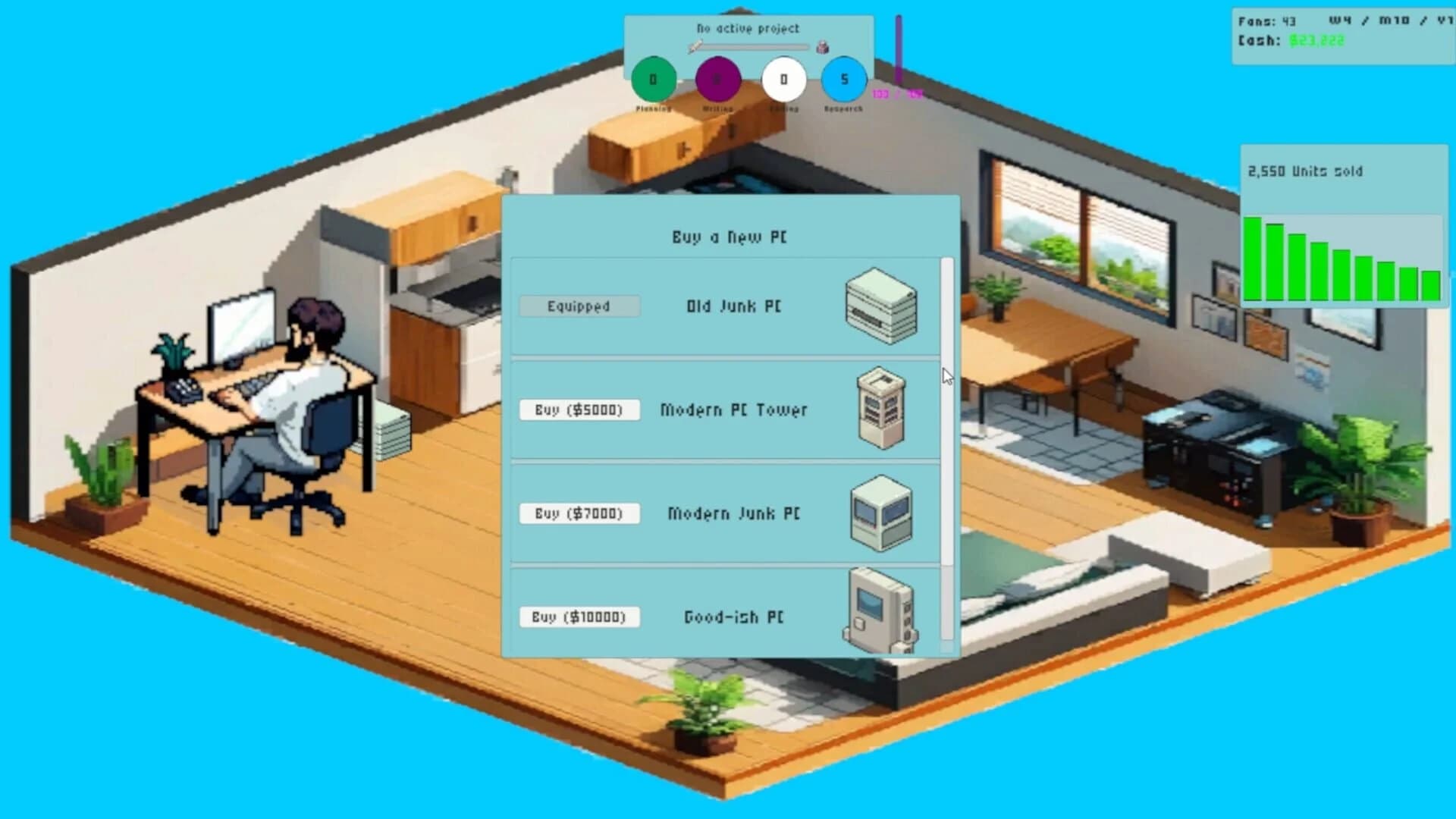 Writer Tycoon screenshot 3