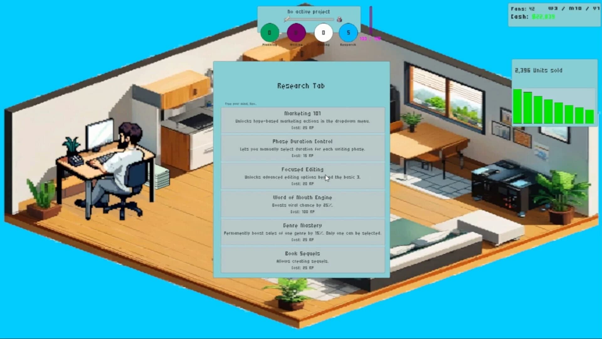 Writer Tycoon screenshot 2