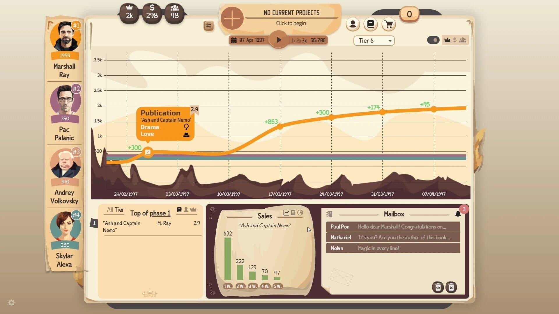 Writer's Rush screenshot 3