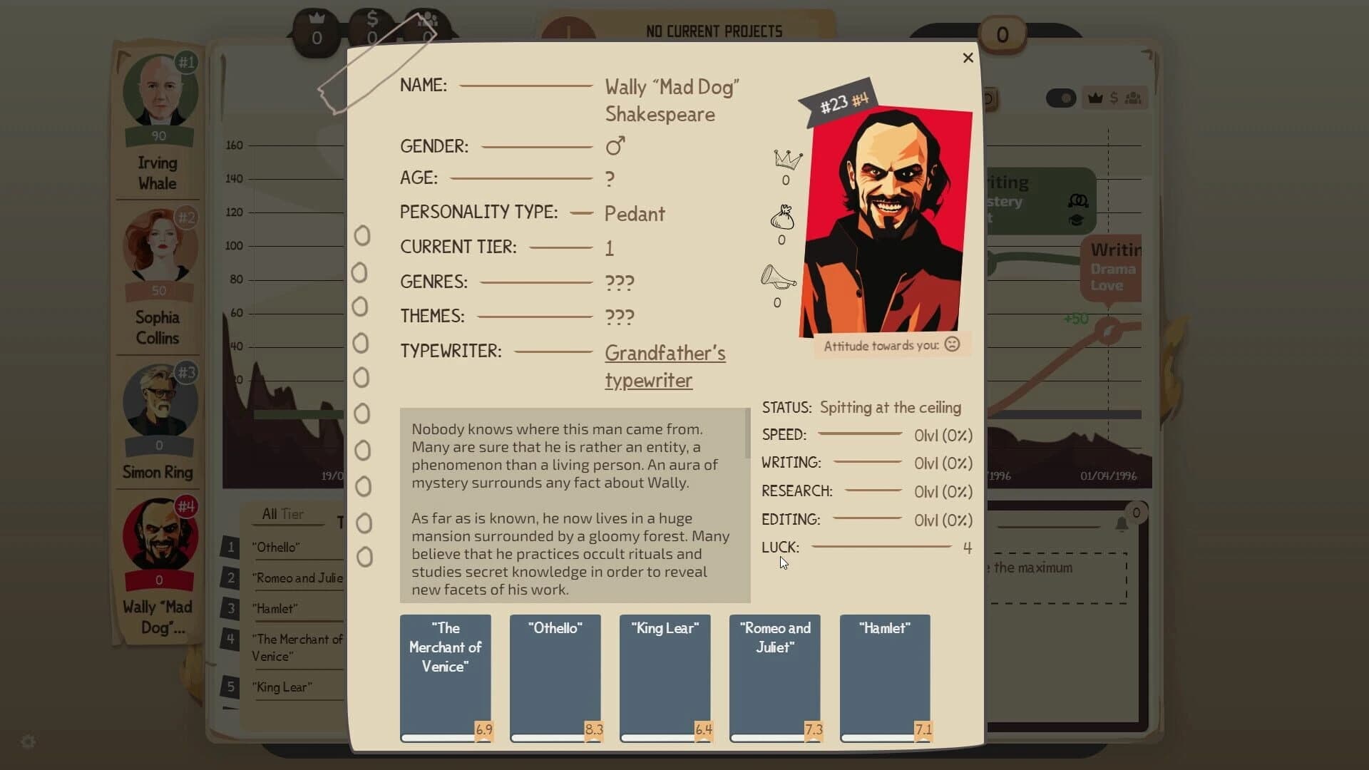 Writer's Rush screenshot 2