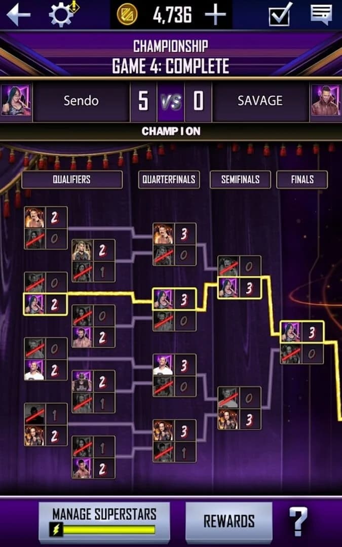 WWE SuperCard screenshot 3