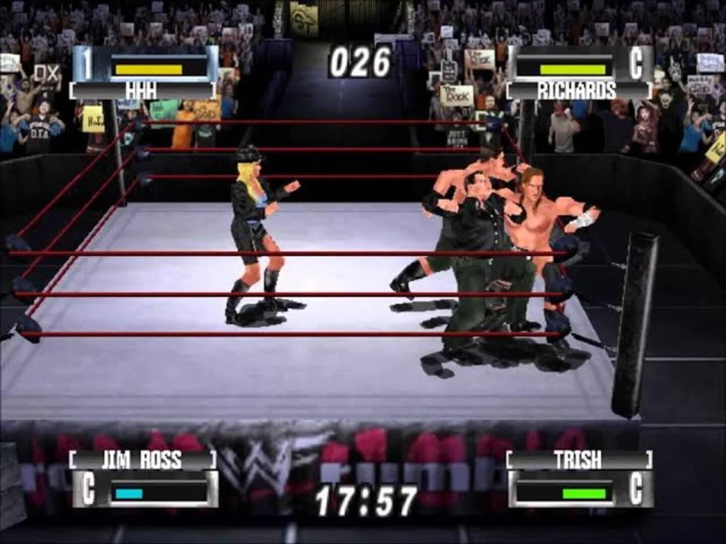 WWF No Mercy screenshot 1
