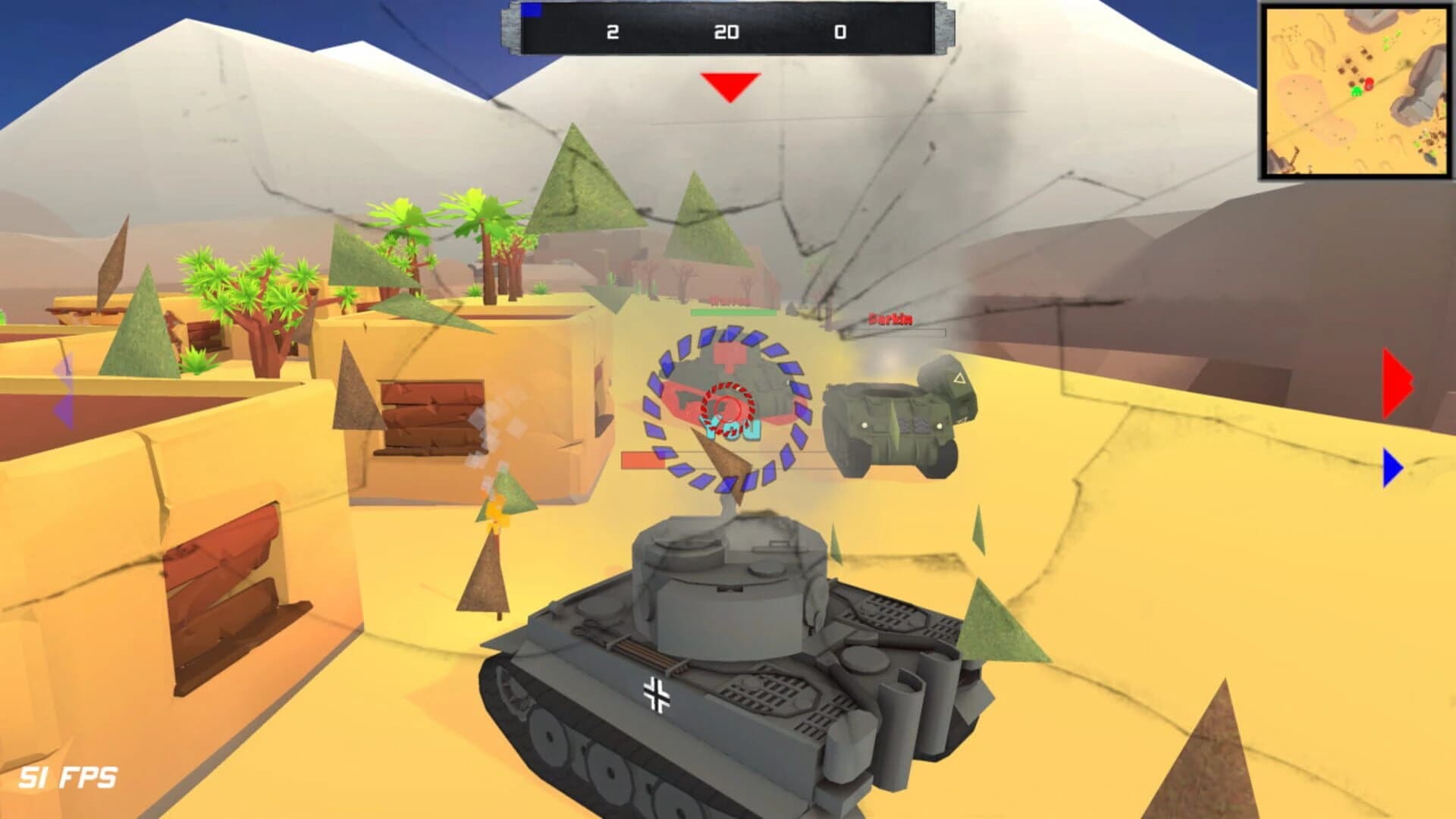 WWII: Tank Battle Arena screenshot 3