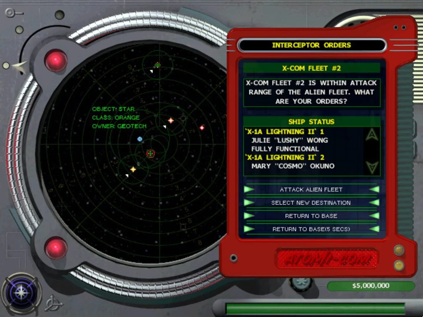 X-COM: Interceptor screenshot 1
