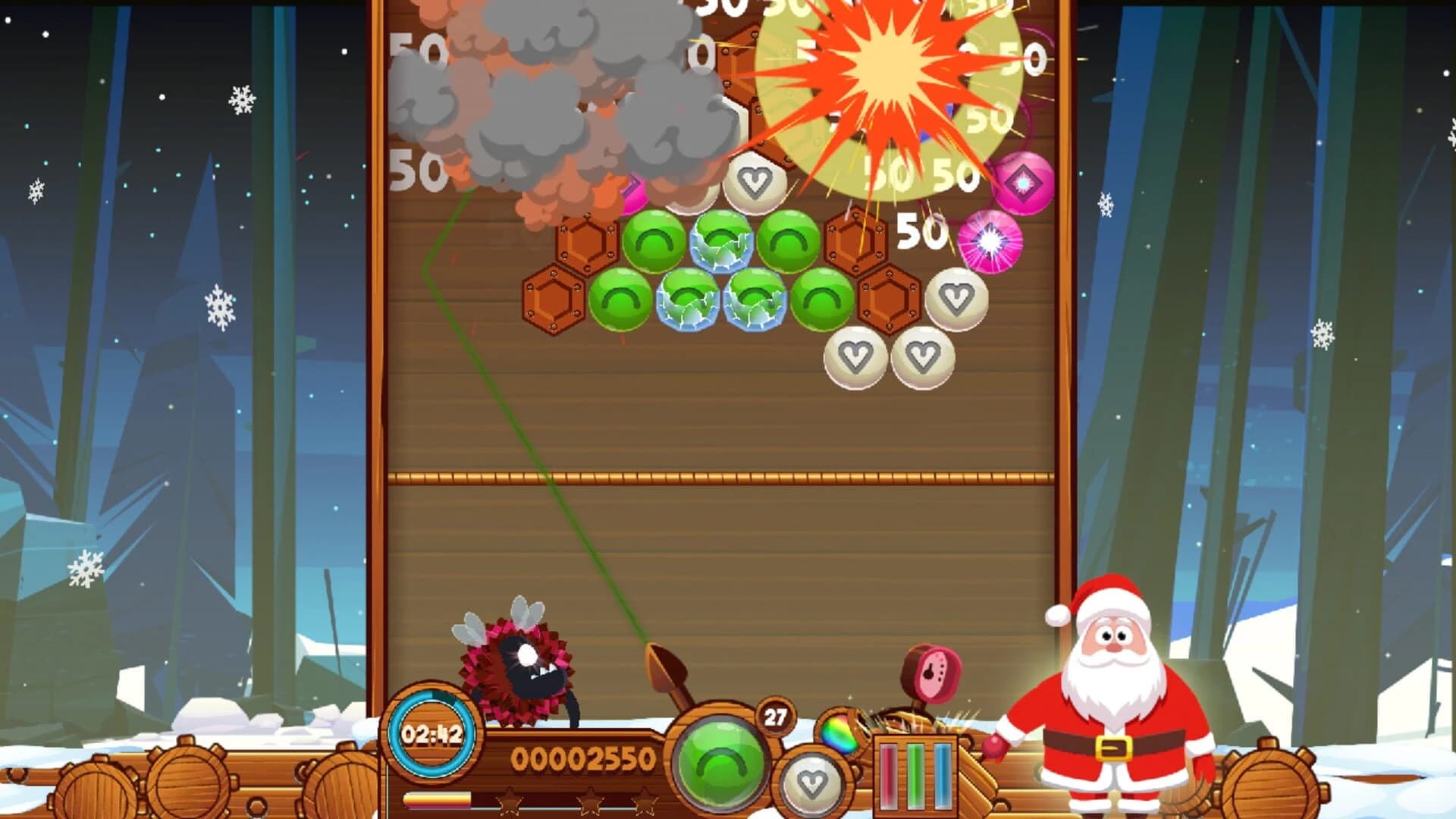X-Mas Bubble Mania screenshot 2