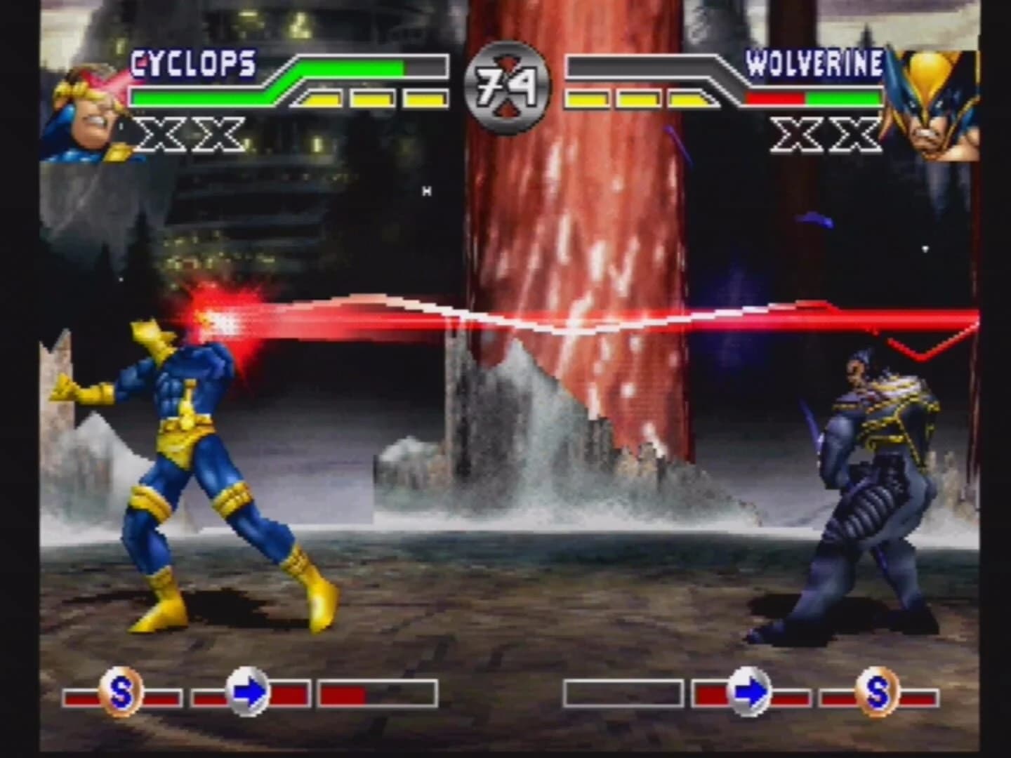 X-Men: Mutant Academy screenshot 2