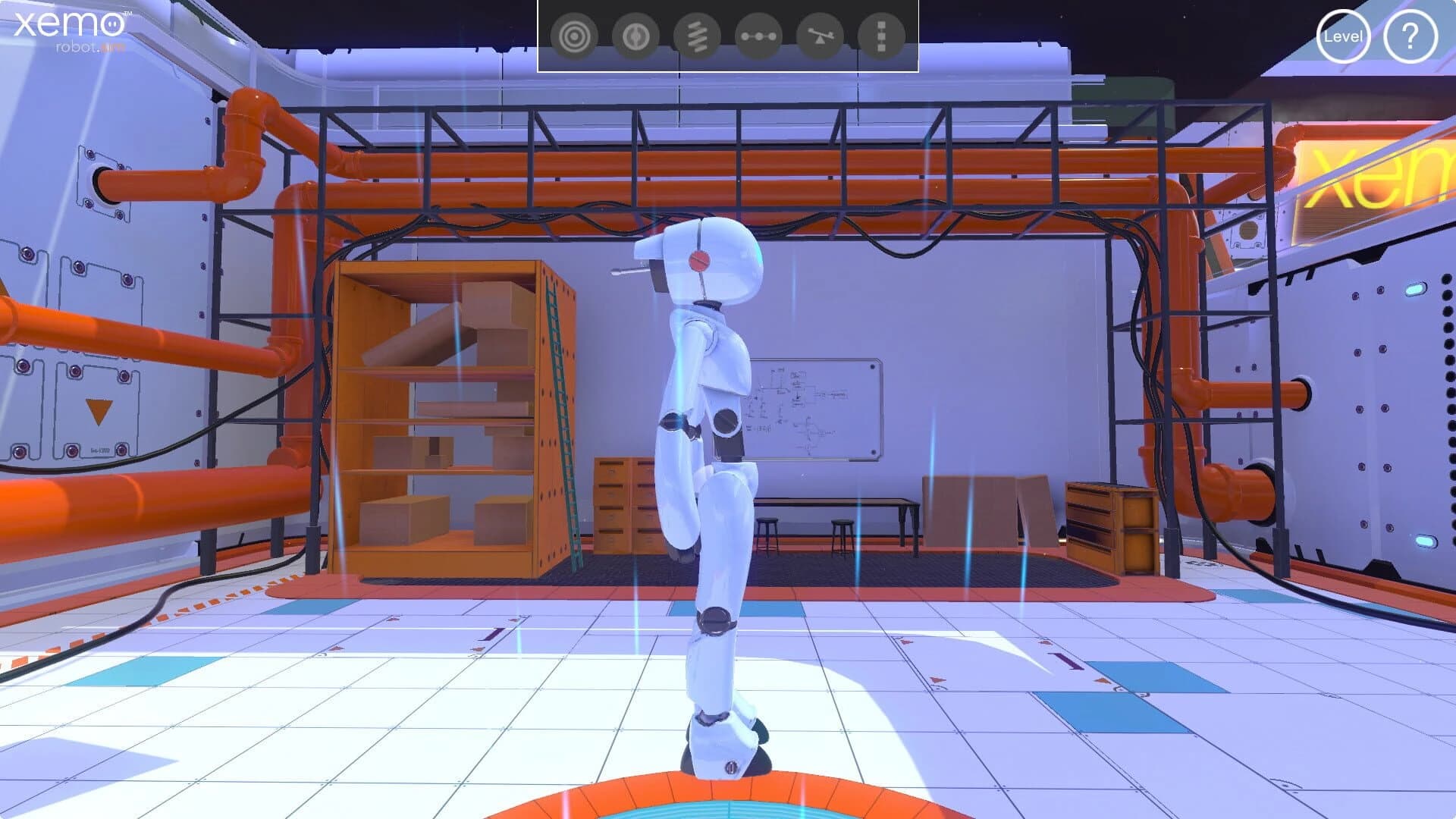 Xemo: Robot Sim screenshot 4