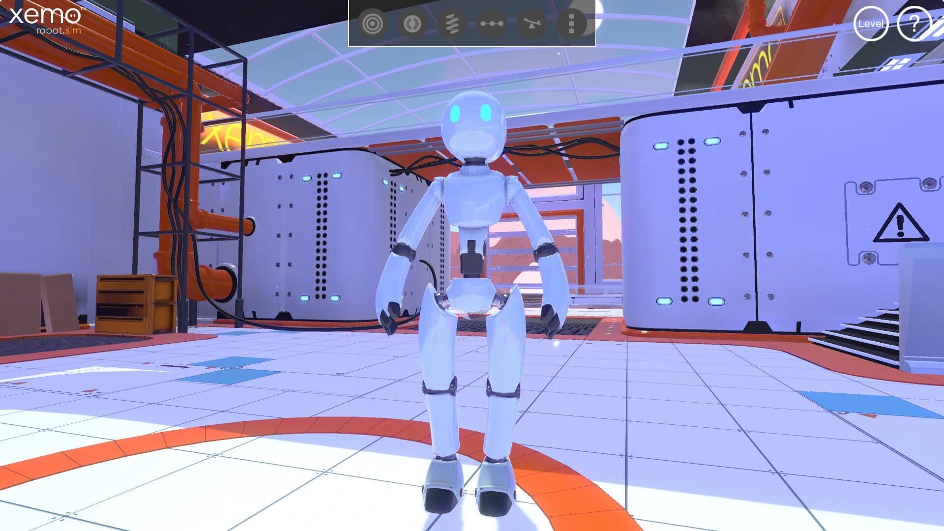 Xemo: Robot Sim screenshot 3