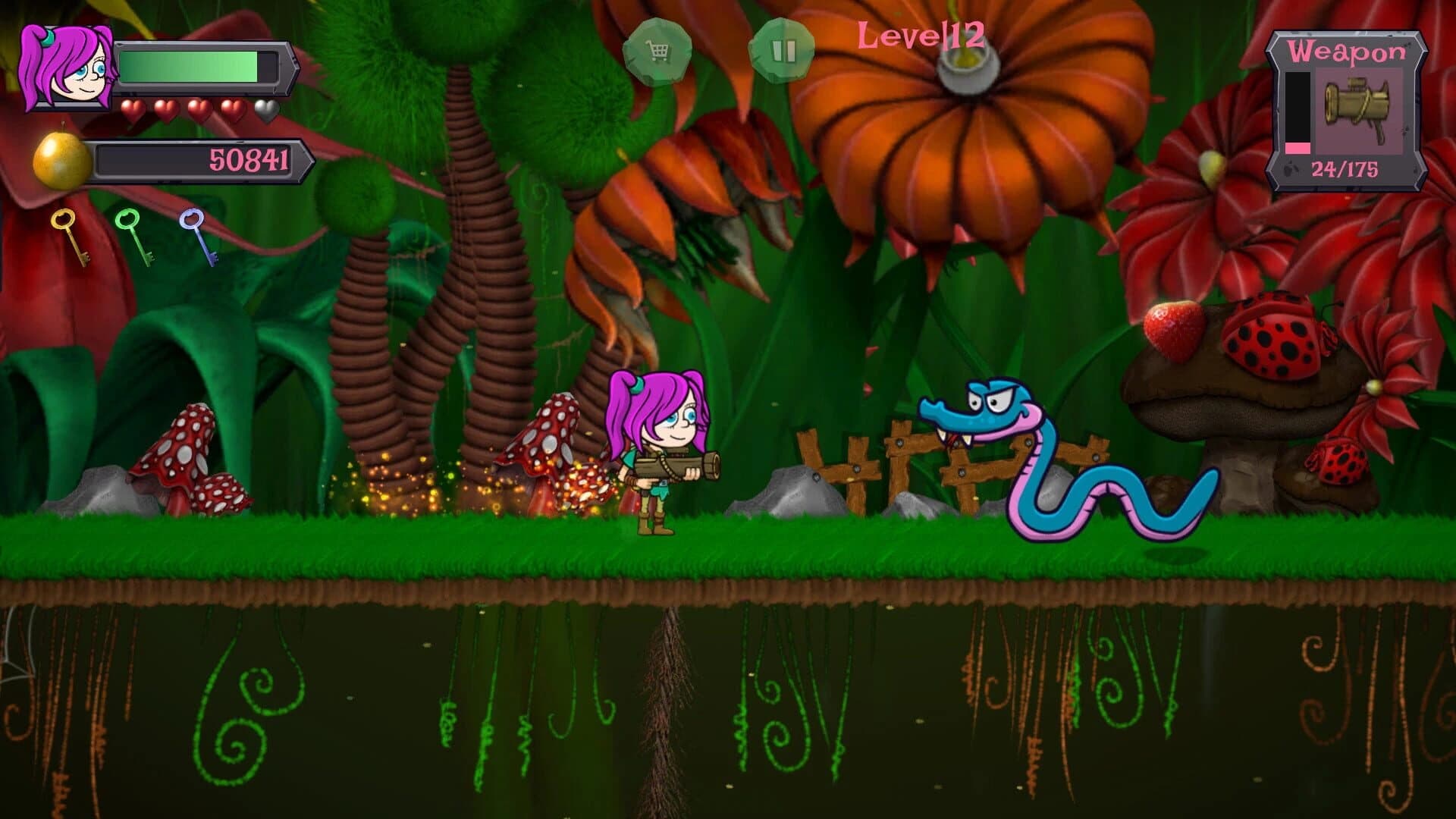 Xyla and the 'Shrooms of Doom screenshot 2