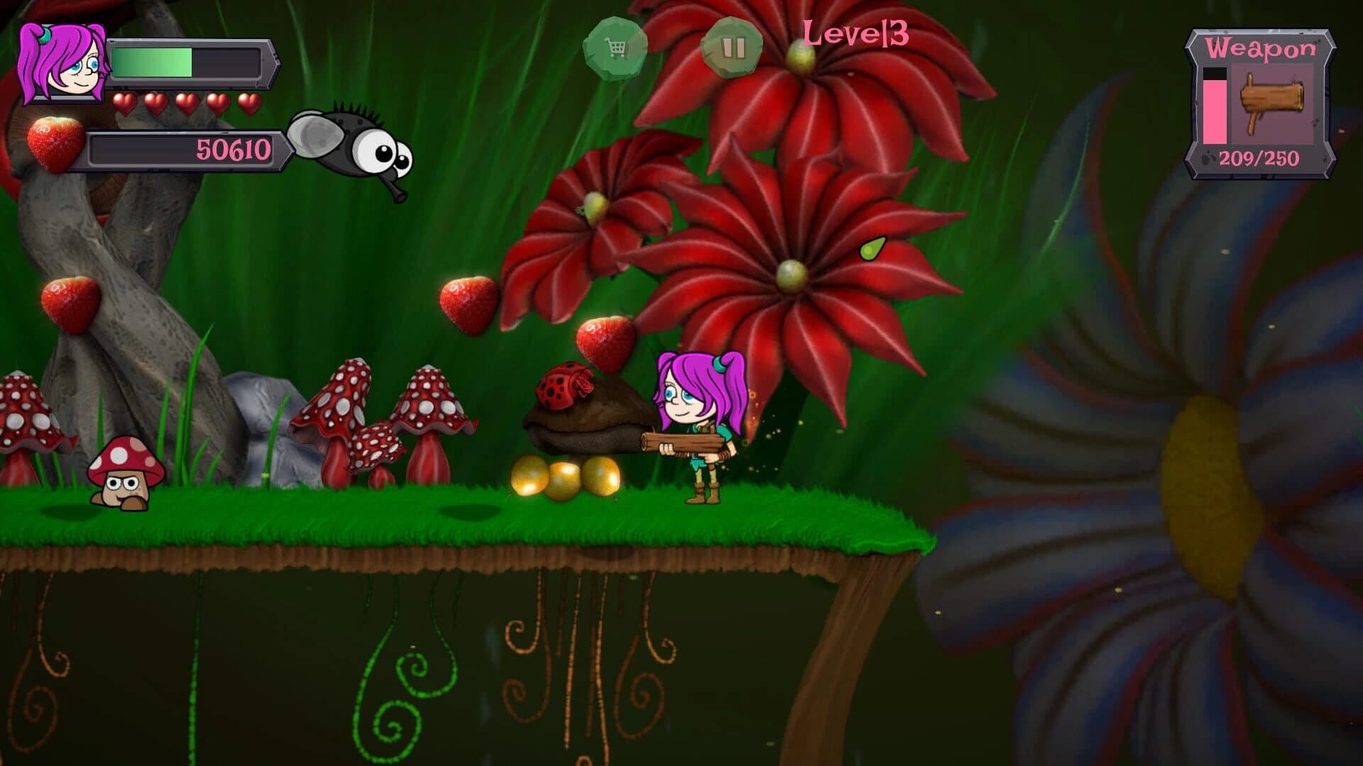 Xyla and the 'Shrooms of Doom screenshot 3