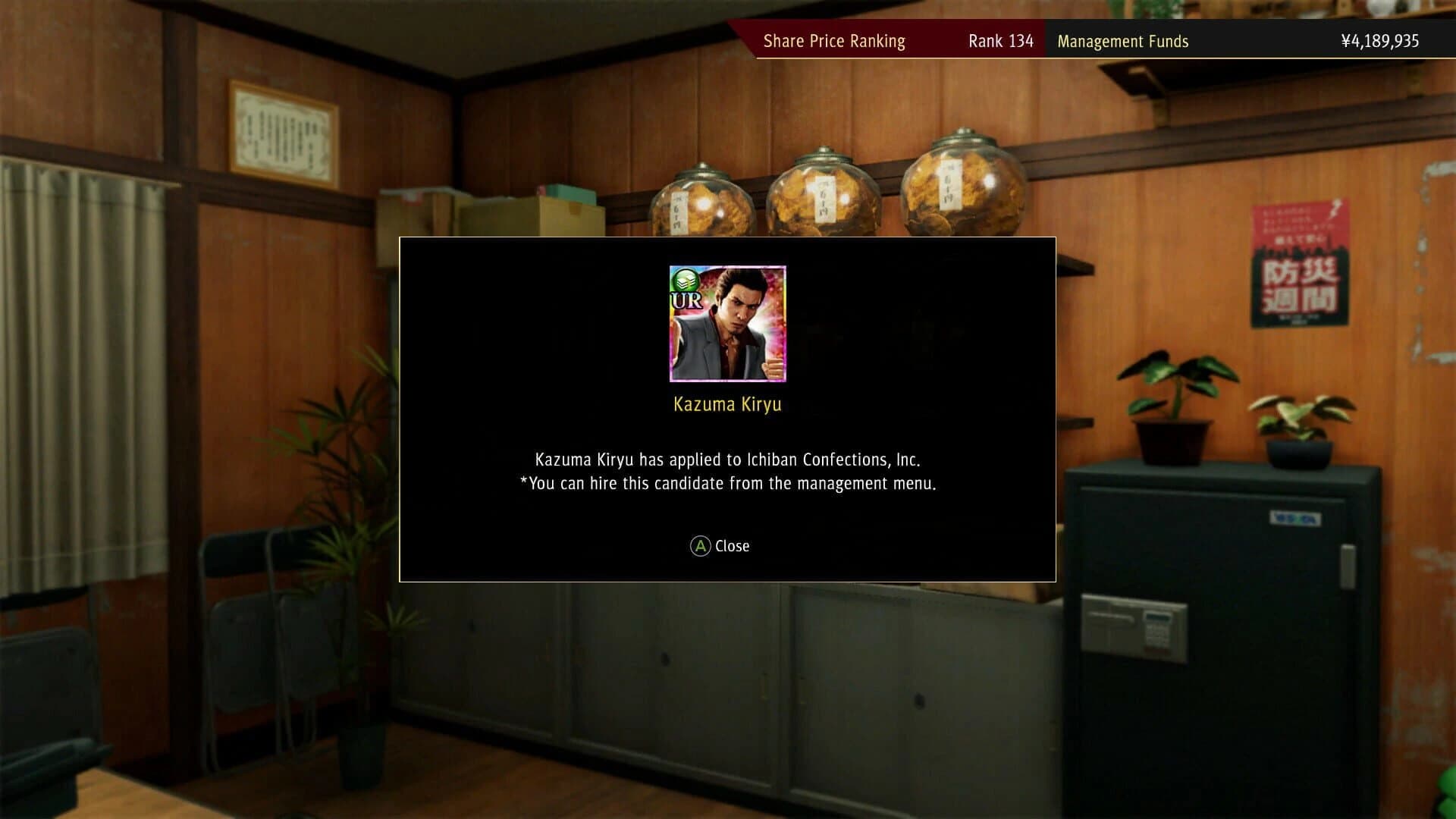 Yakuza: Like a Dragon - Management Mode Set screenshot 1