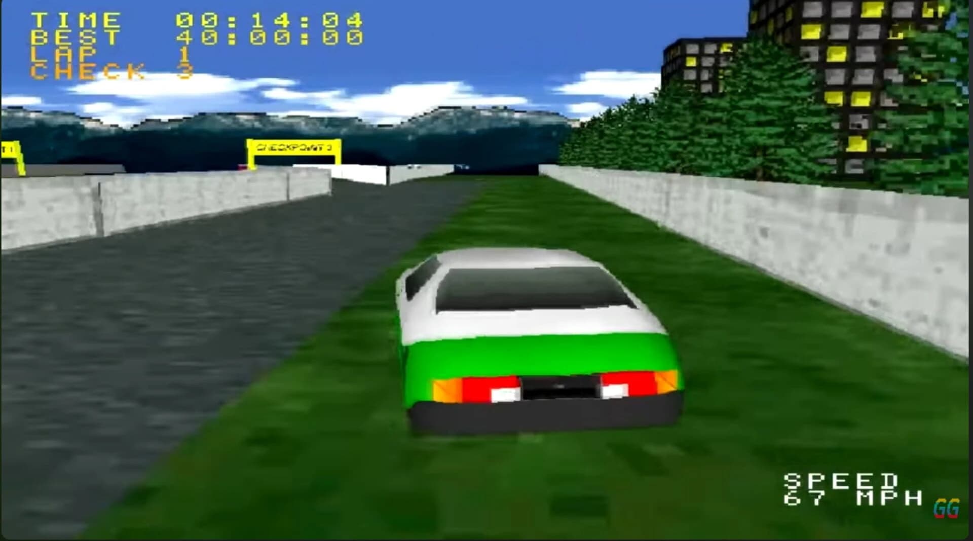 Yaroze Rally screenshot 2