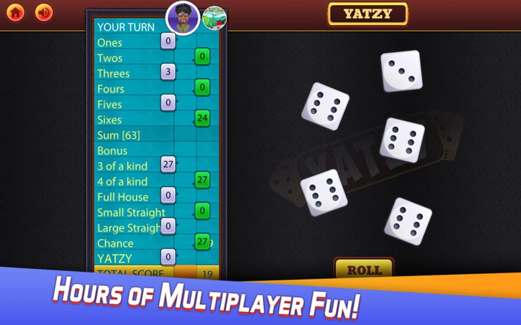 Yatzy: Classic Dice Game screenshot 5