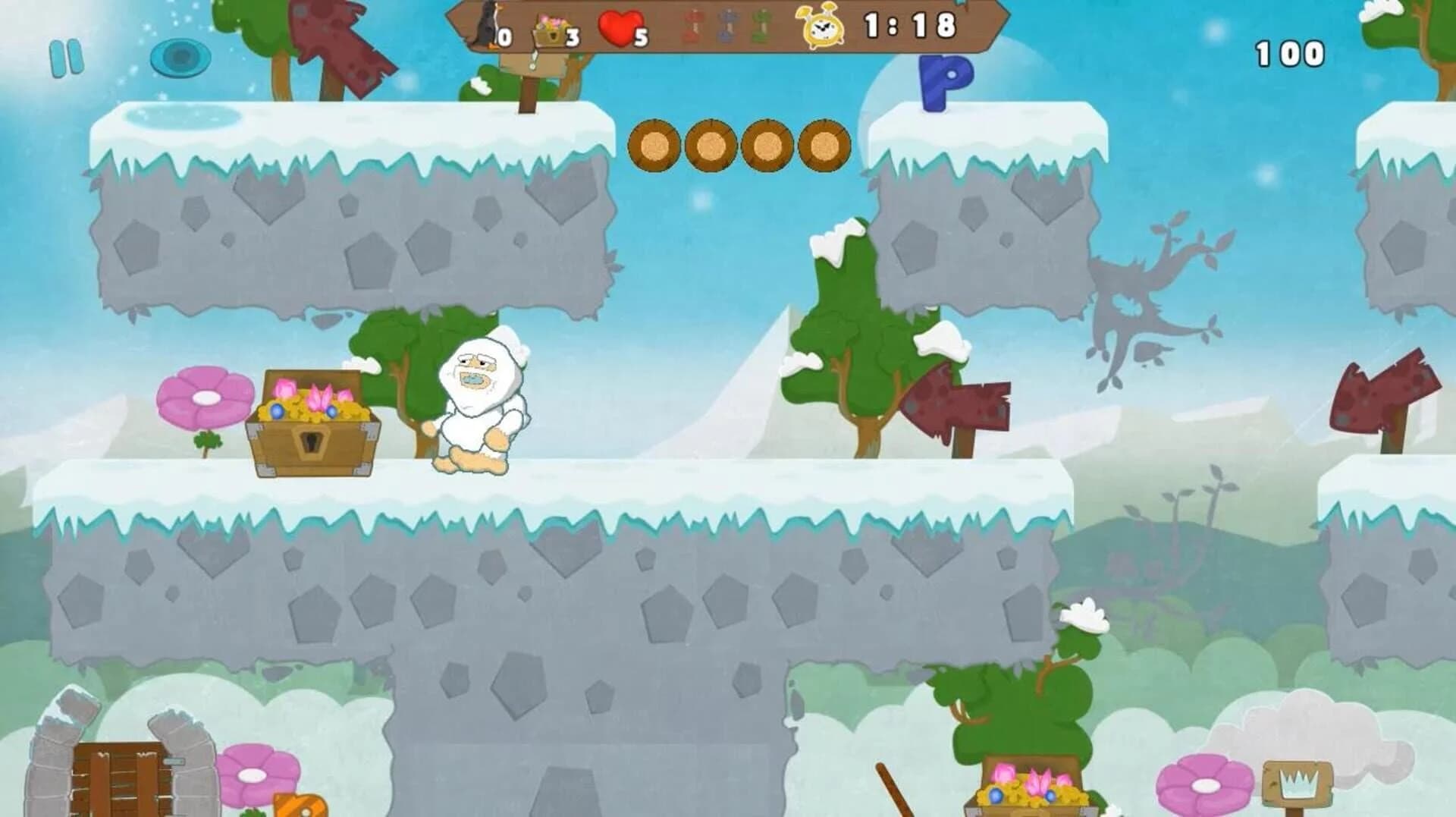 Yeti Adventure screenshot 1