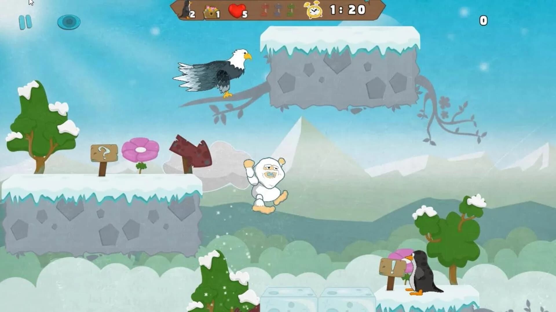 Yeti Adventure screenshot 5