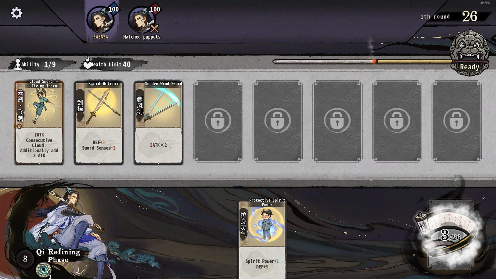 Yi Xian: The Cultivation Card Game screenshot 2