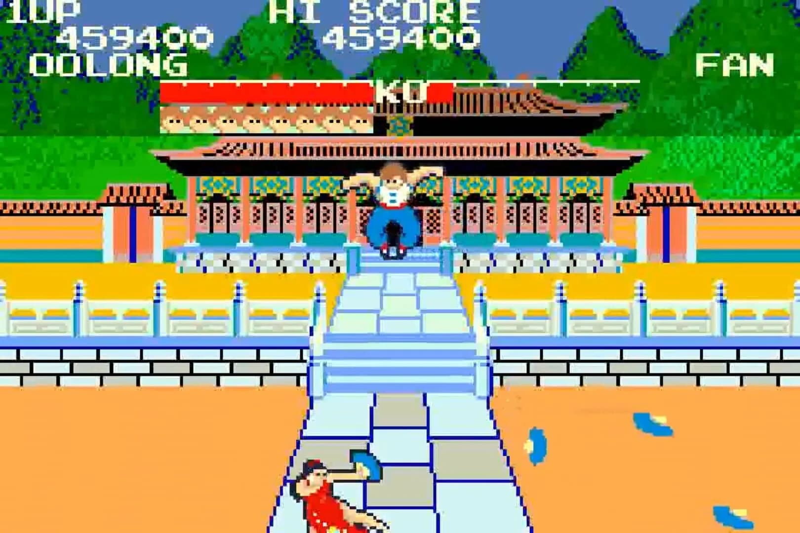 Yie Ar Kung-Fu screenshot 2