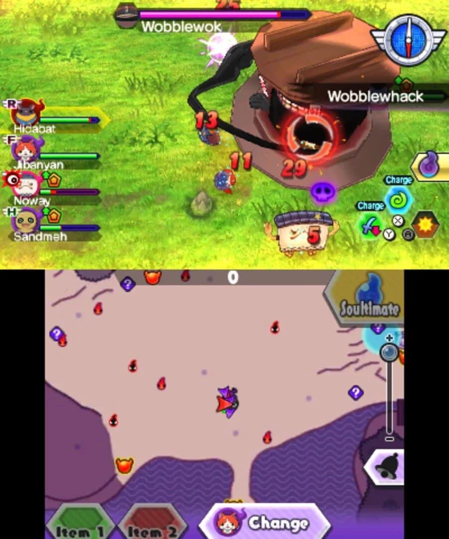Yo-kai Watch Blasters: Red Cat Corps screenshot 3
