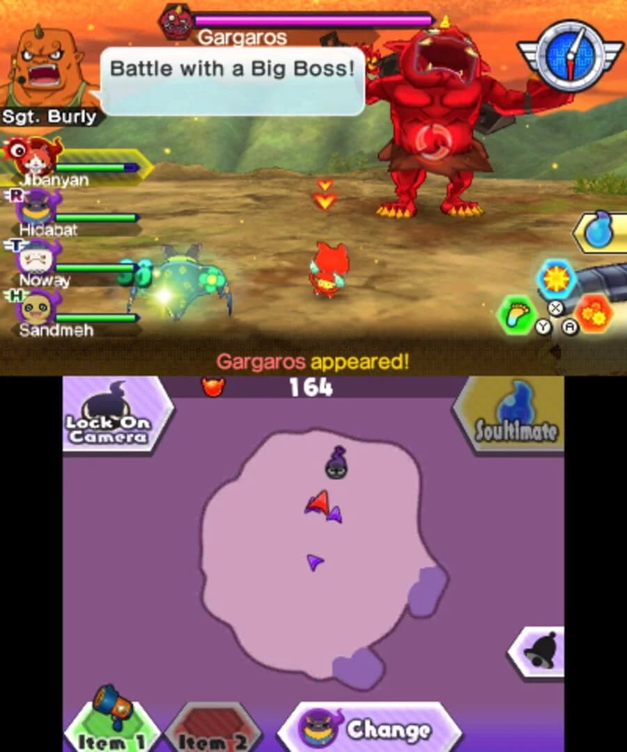 Yo-kai Watch Blasters: Red Cat Corps screenshot 2