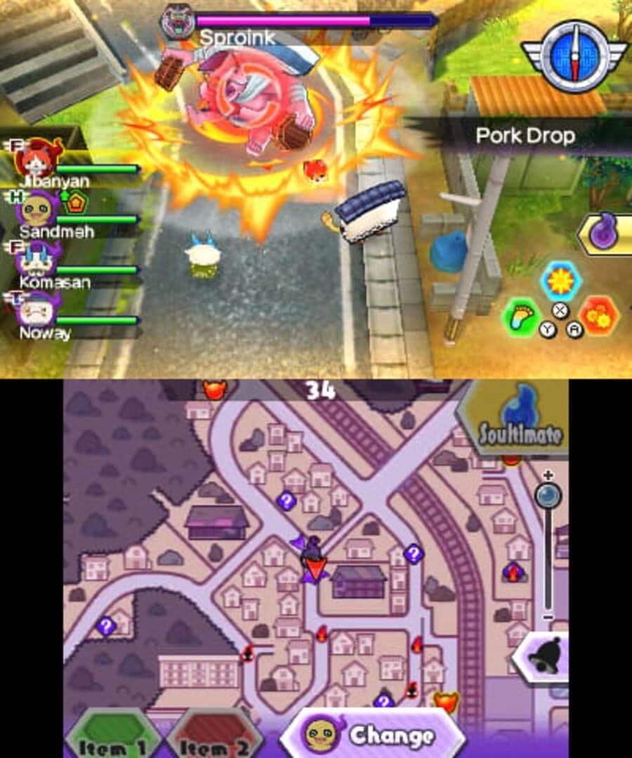 Yo-Kai Watch Blasters: White Dog Squad screenshot 4