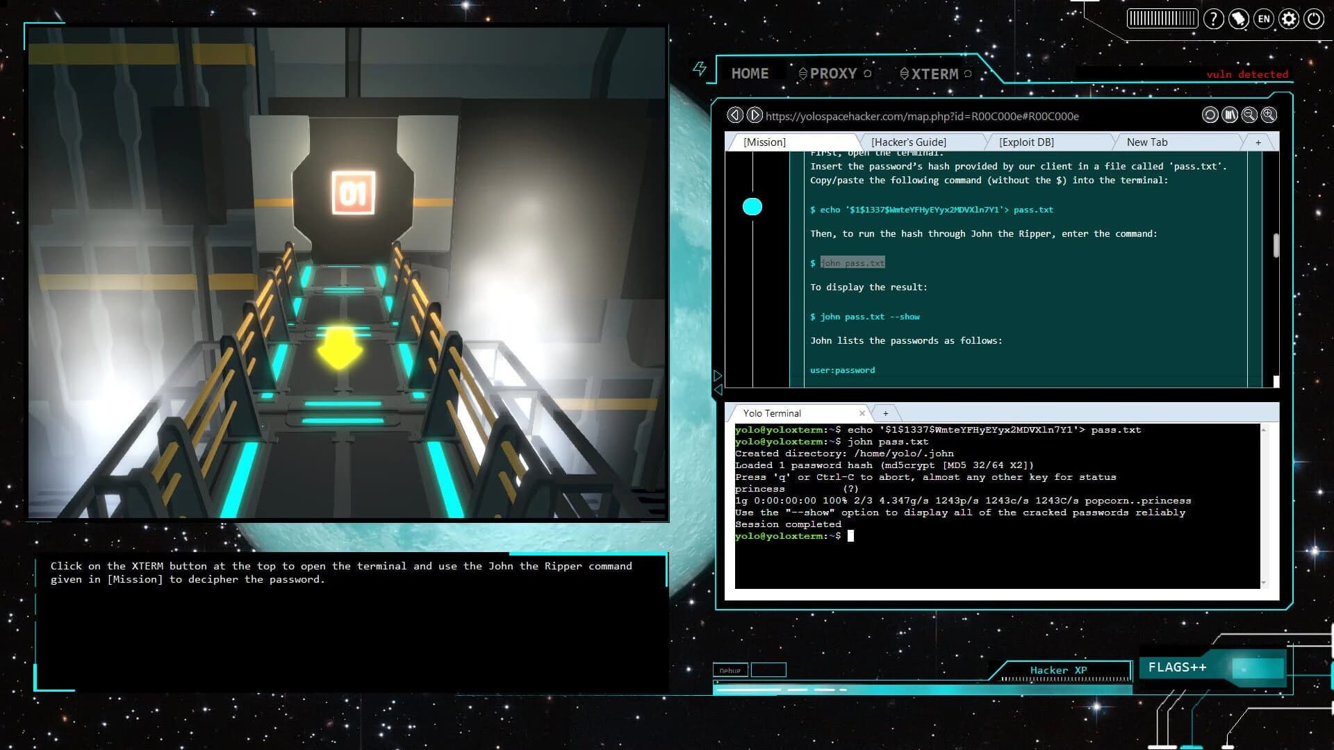 Yolo Space Hacker screenshot 3