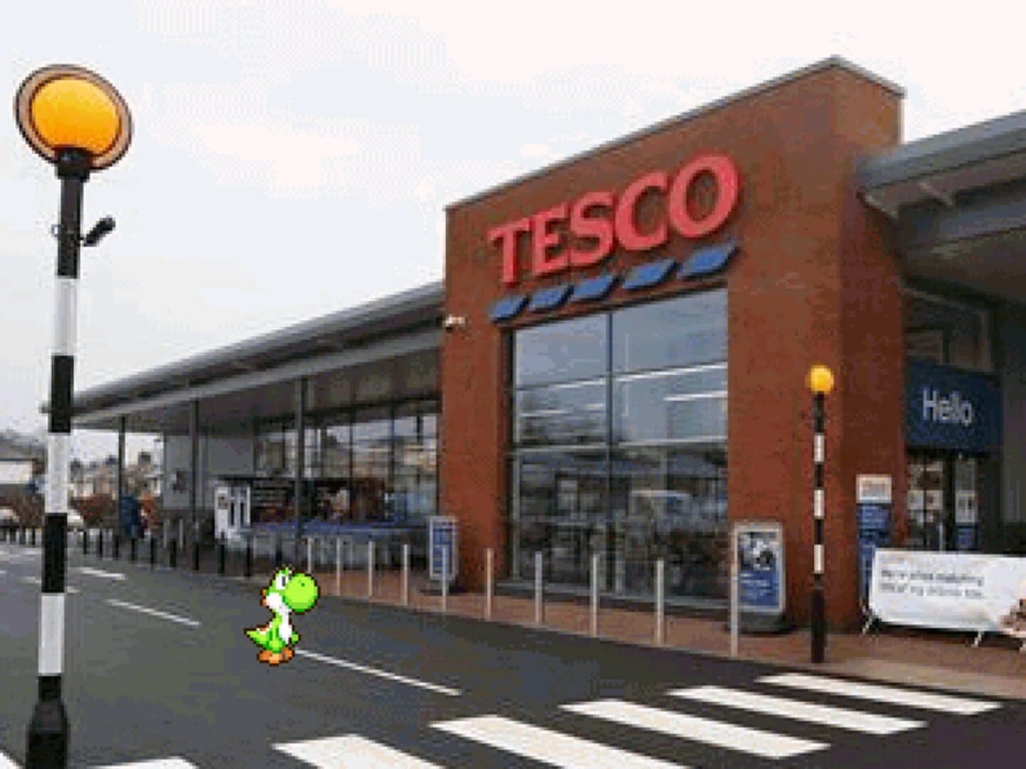 Yoshi Goes to Tesco screenshot 1