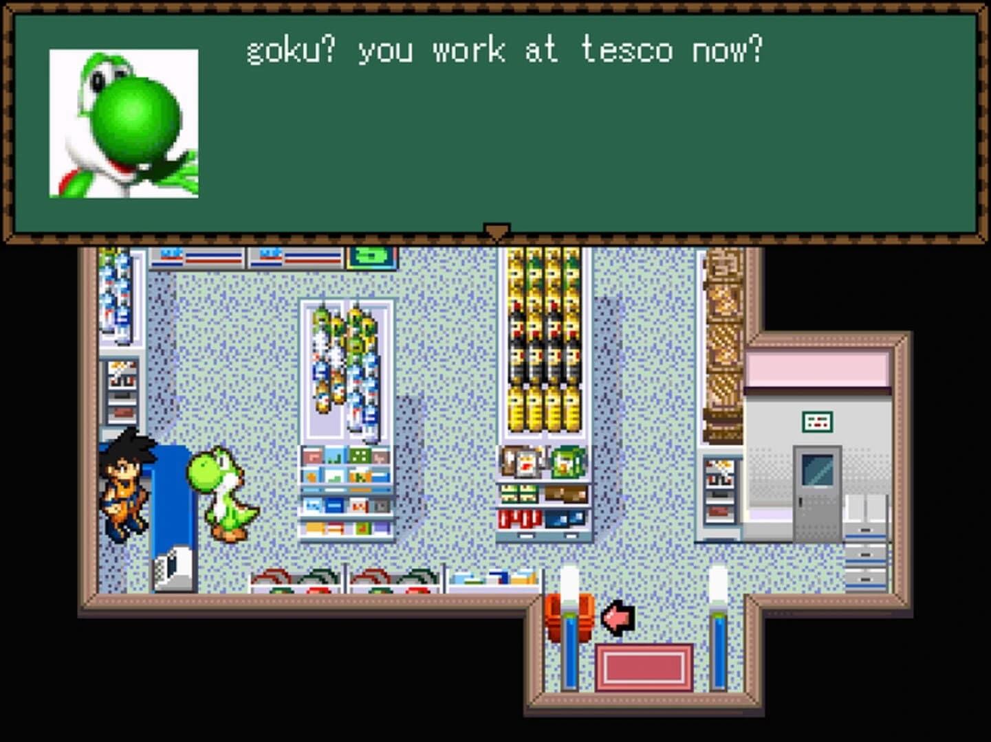 Yoshi Goes to Tesco screenshot 3