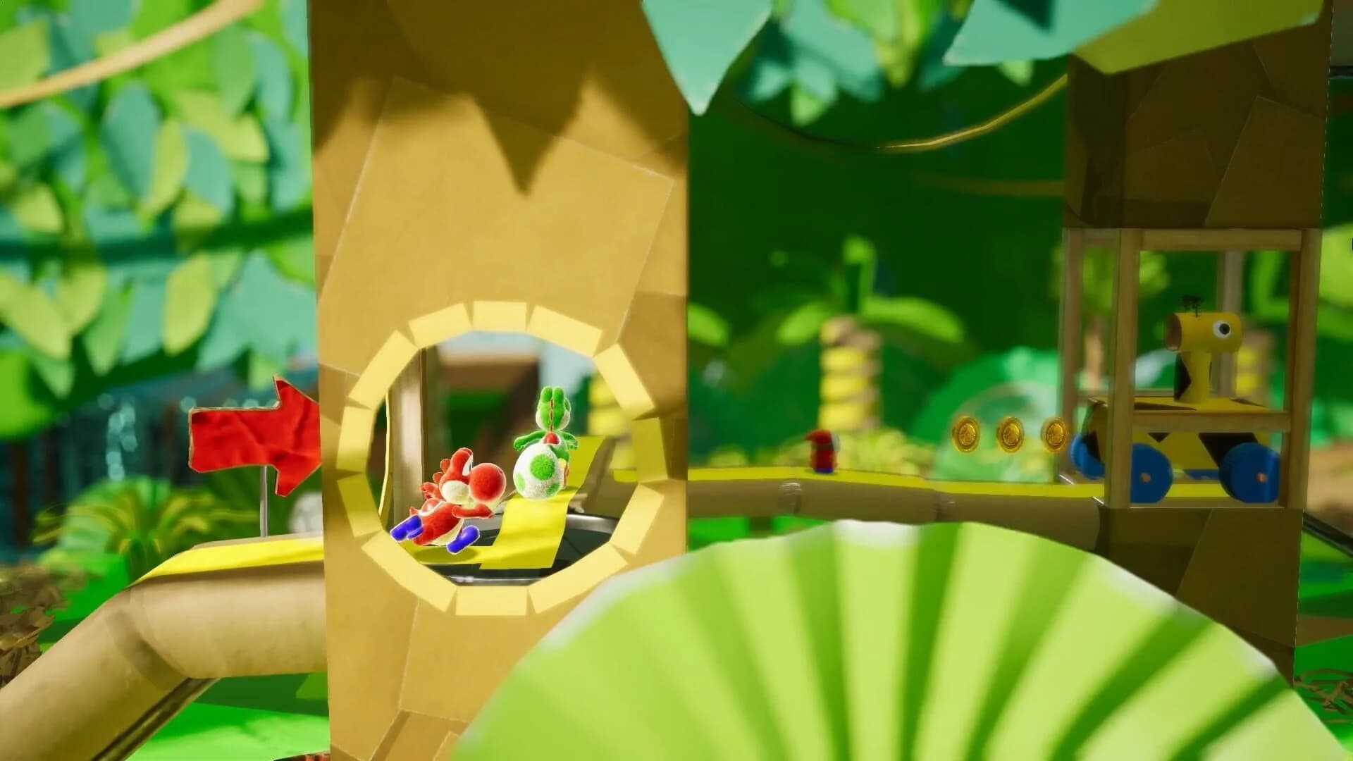 Yoshi's Crafted World screenshot 1